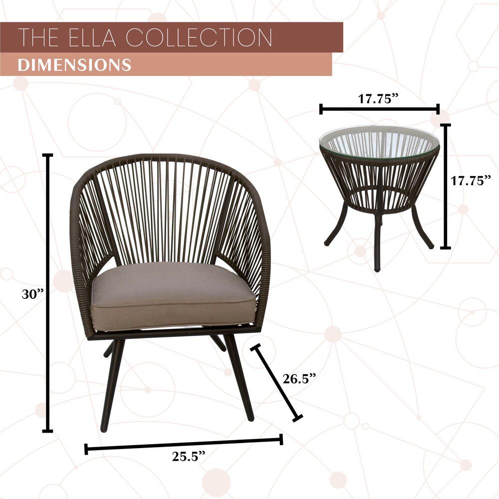Mod Furniture ELLA3PC-TAN Patio-Conversation-Sets - View #5