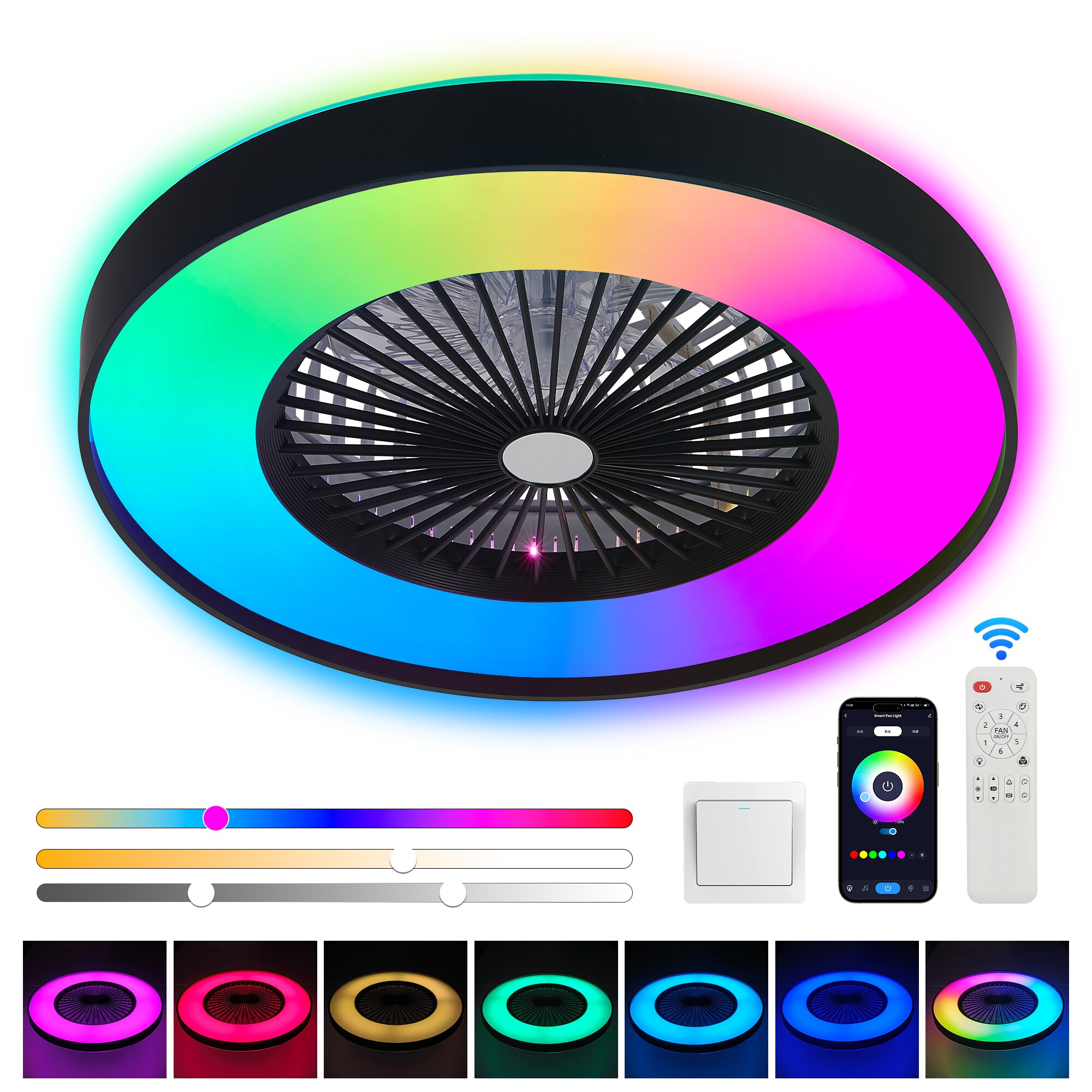 Cuschoice LWH-16-PL Ceiling-Fans - View #6