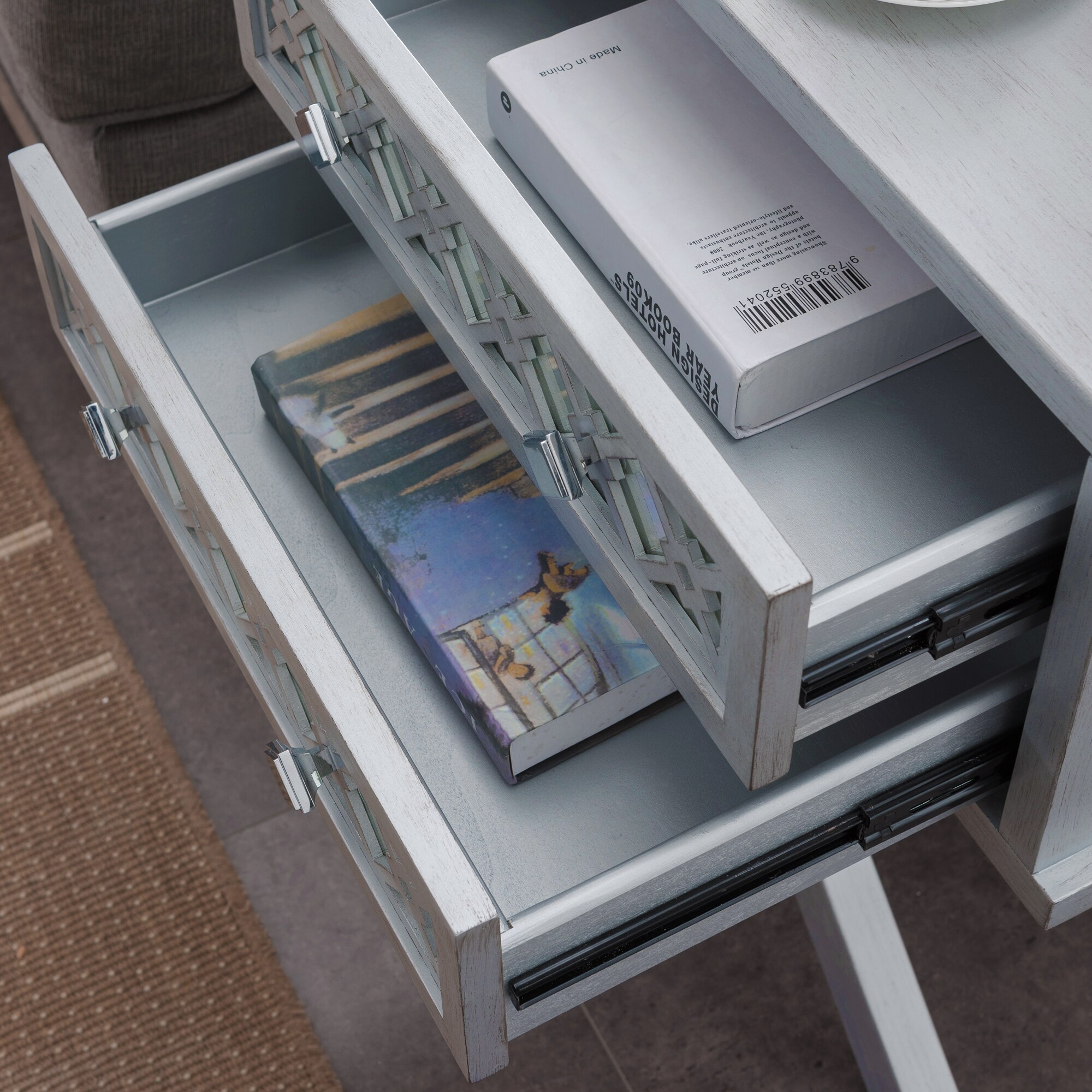 Leick Home 10082-SV nightstands - View #5