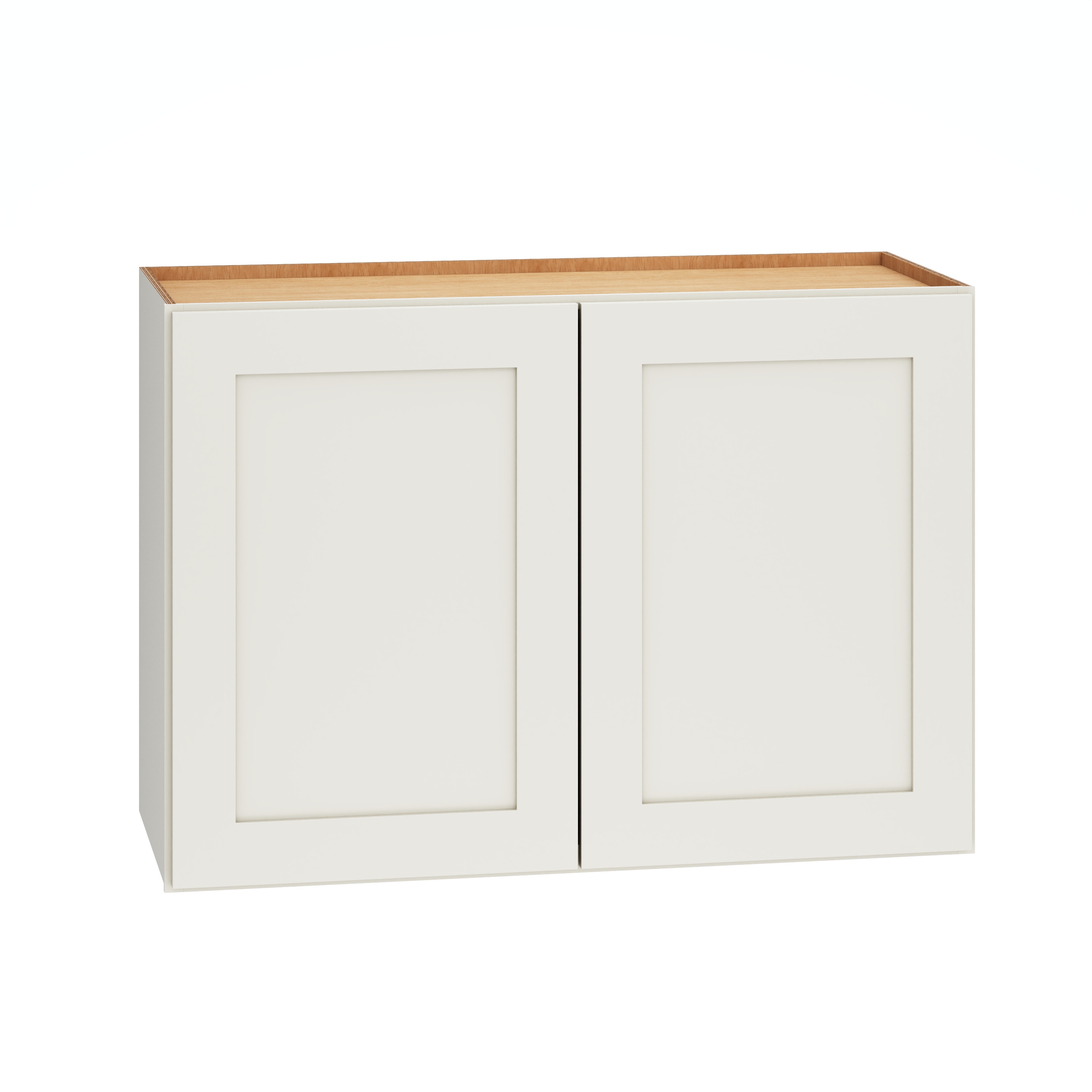 Diamond Express 323 W3021 Jamestown 30-in W x 21-in H x 12-in D White Wall Fully assembled Plywood Cabinet (Recessed Panel Shaker)