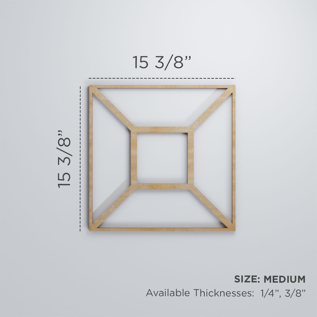 Ekena Millwork WALW16X16X0375MARMF Wall-Panels - View #3