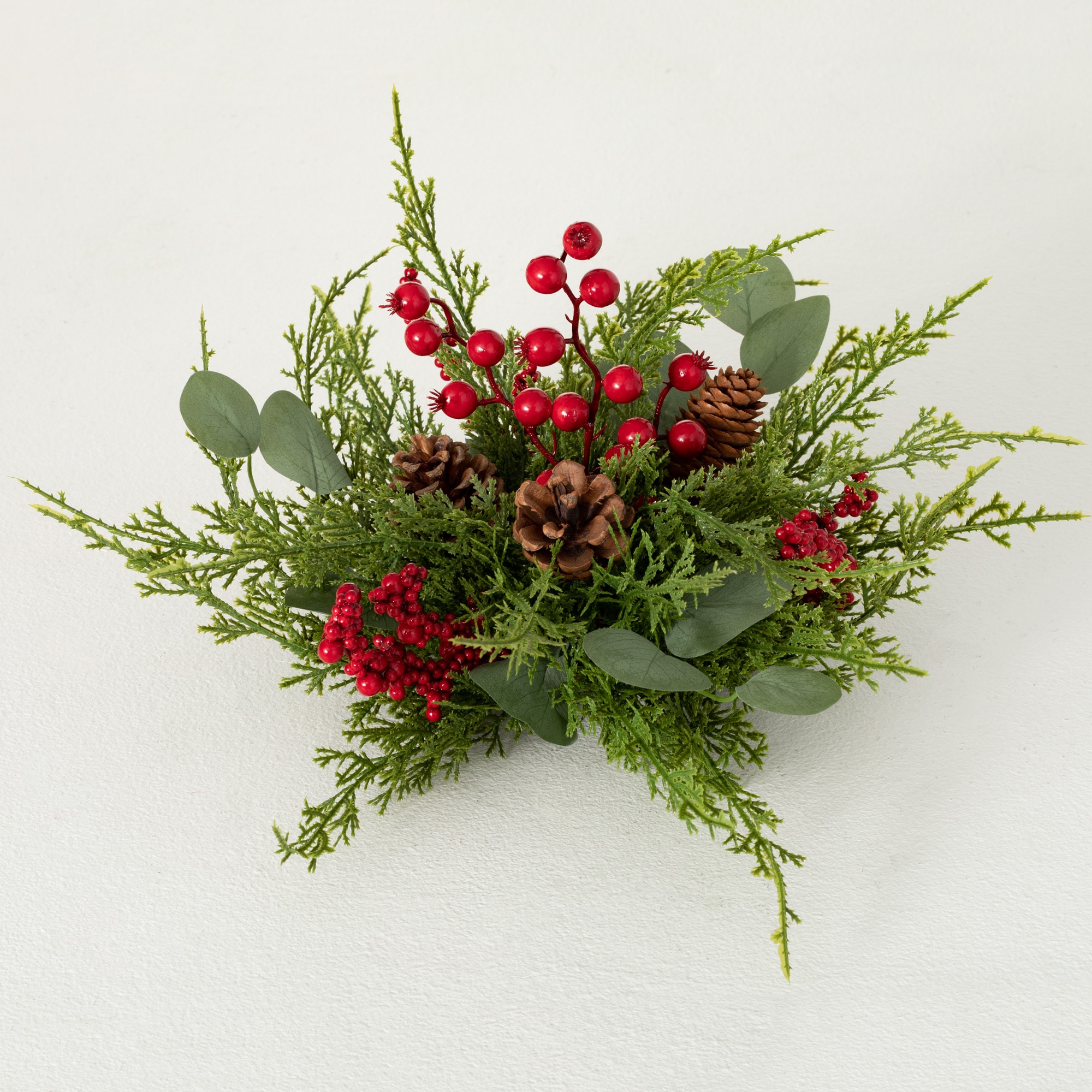 Sullivans ORB165 7-Inches Tabletop Decoration Greenery ball Christmas Decor