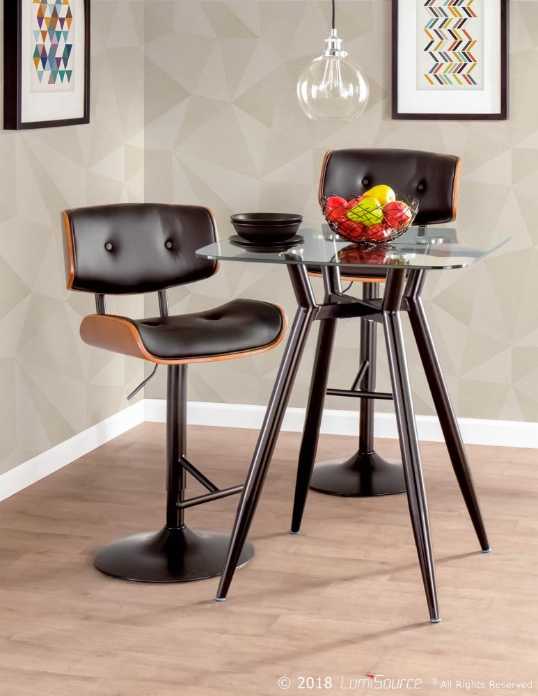 LumiSource CT-CLR3030 BKGL Dining-Tables - View #6