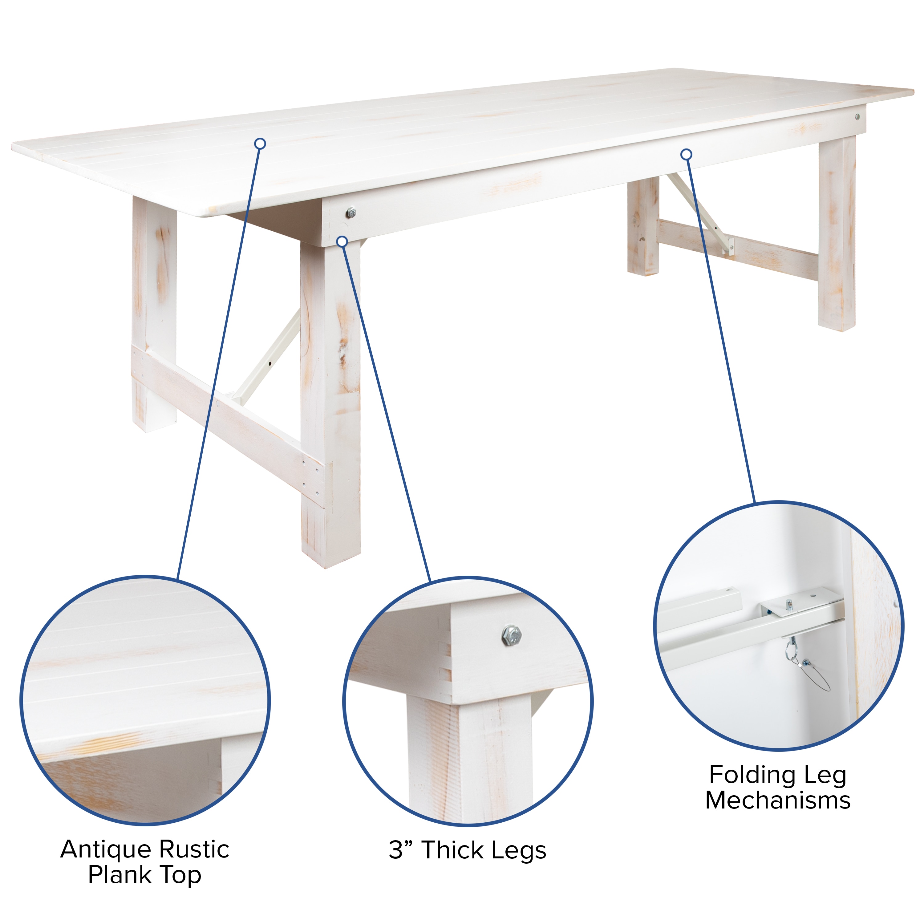 Flash Furniture 889142563594 Dining-Tables - View #5