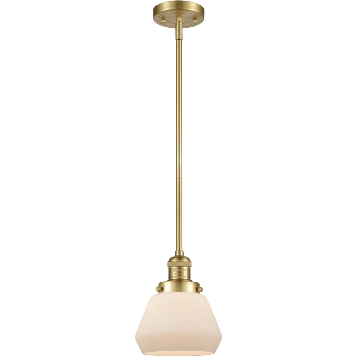 Innovations Lighting 201S-SG-G171 201S-SG-G171 Franklin Restoration Fulton Mini Pendant