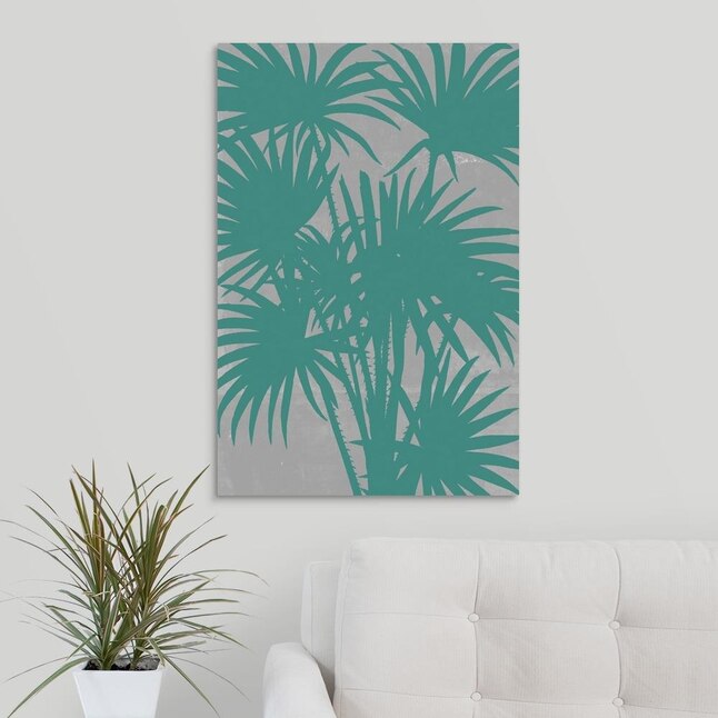 GreatBigCanvas Chromatic Palms II by Jennifer 30-in H x 20-in W ...