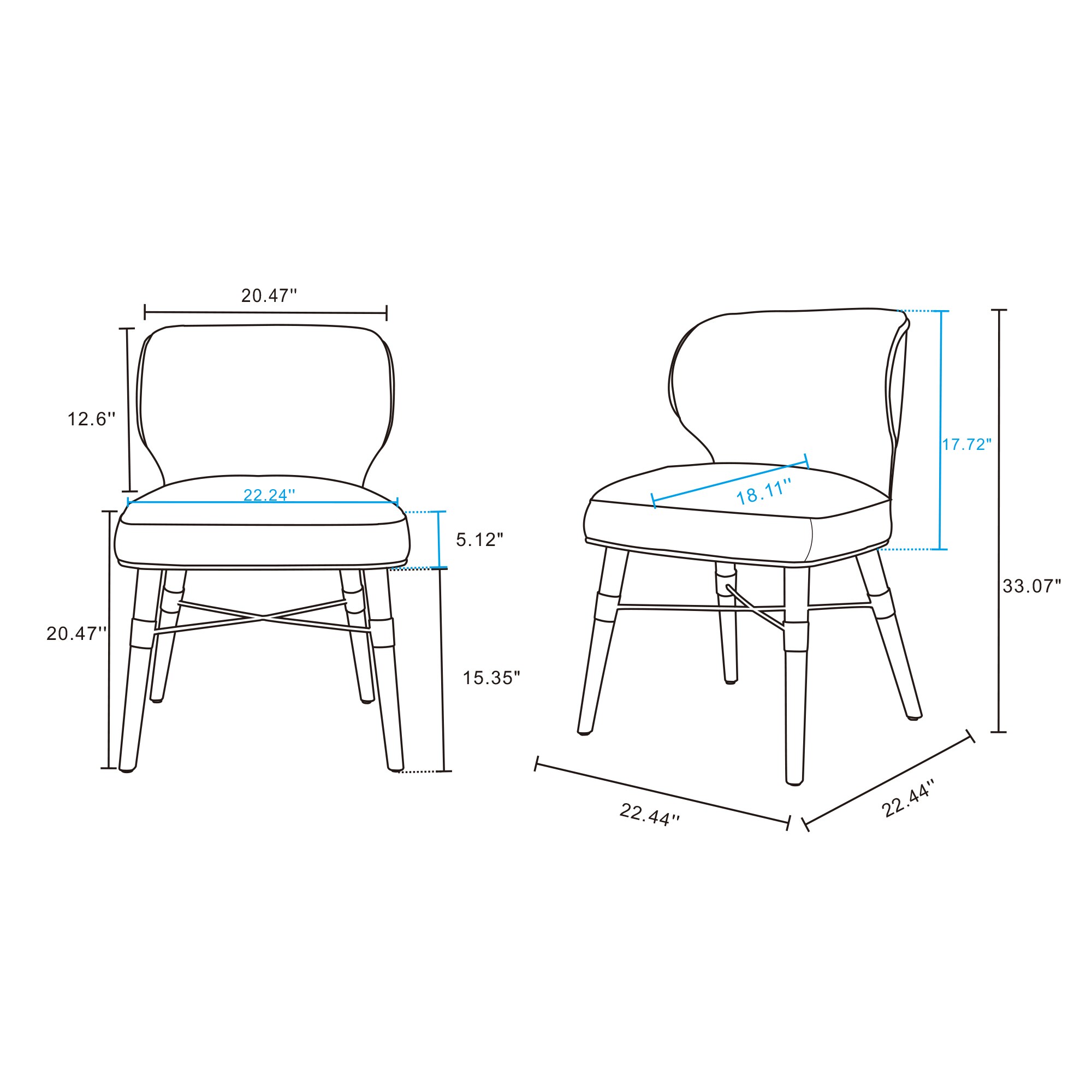Manhattan Comfort DC045-DT Dining-Chairs - View #11