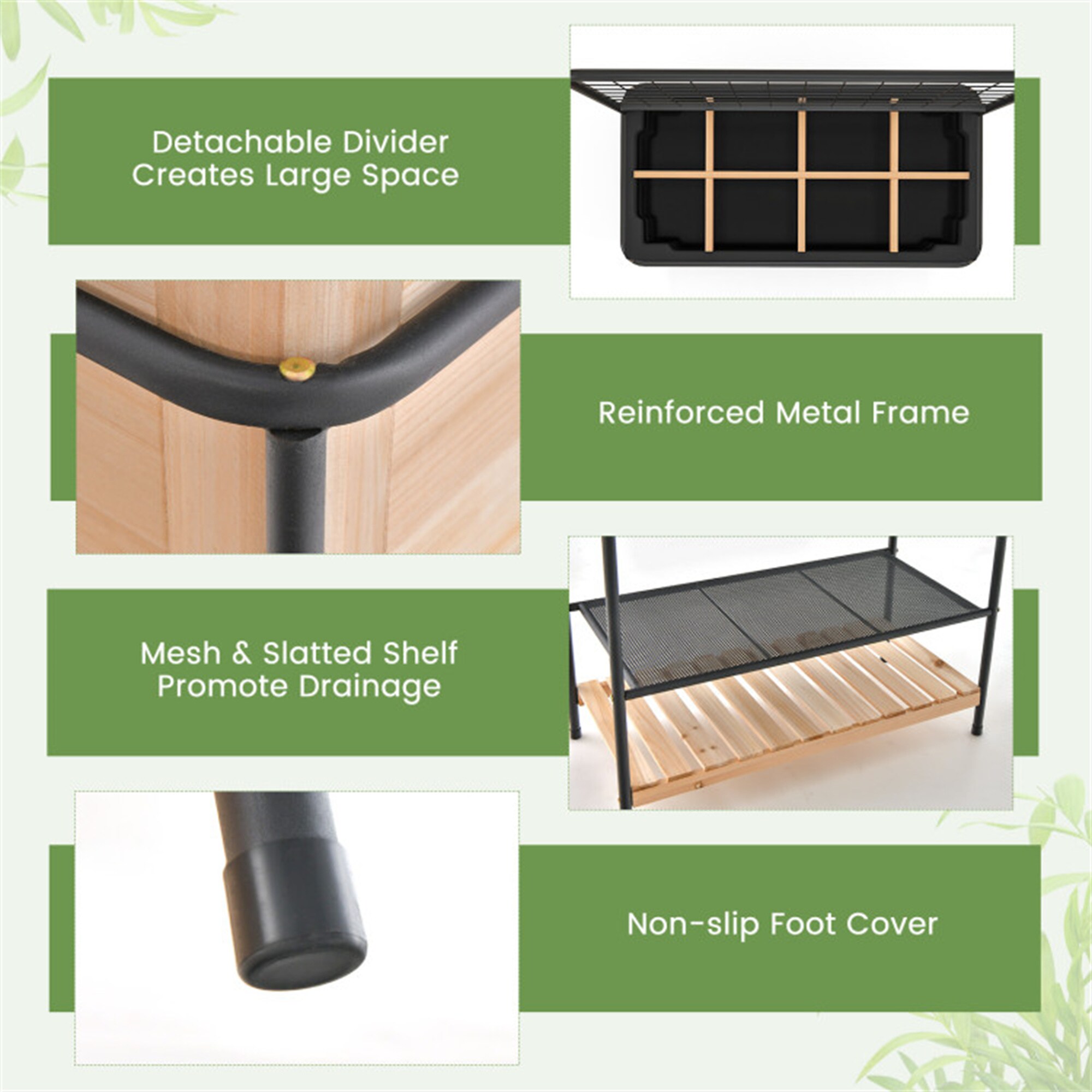 BABOOM BOM-T4066NA-CO Raised-Planter-Boxes - View #10