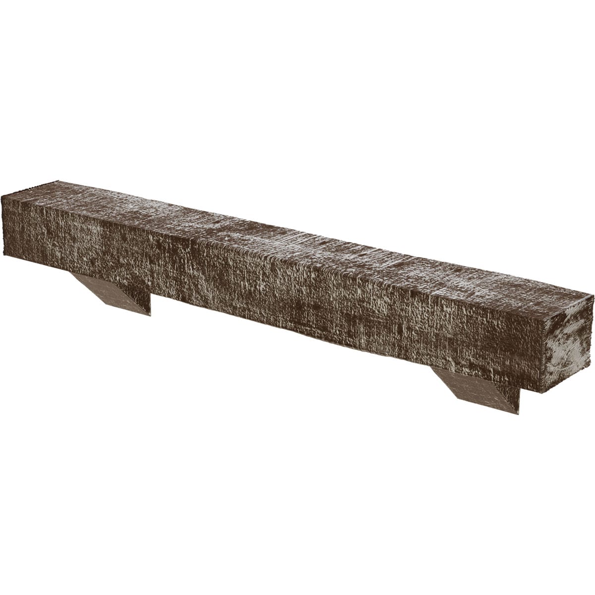 Ekena Millwork MANURC06X08X72BKVM Mantel-Shelves - View #3