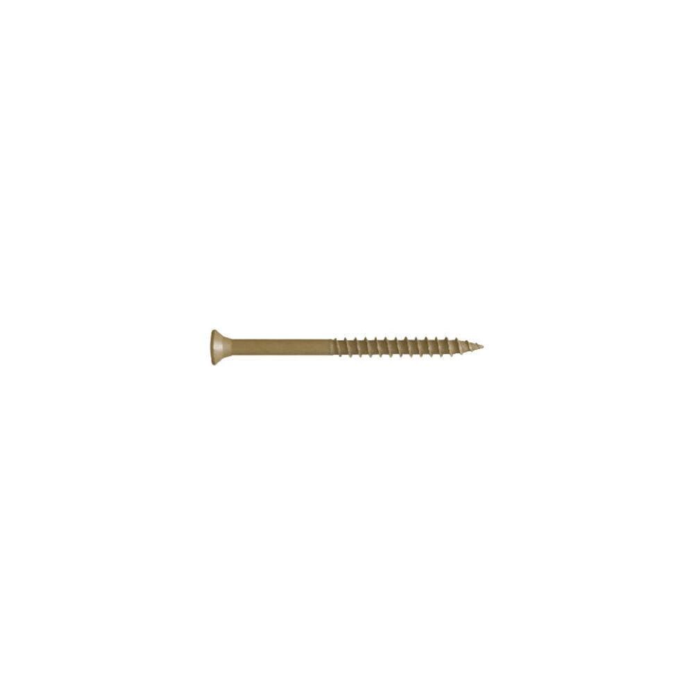 FastenMaster TRVAL69385  FMGD002-1750 2 in. Gold Screw, Pack- 1,750