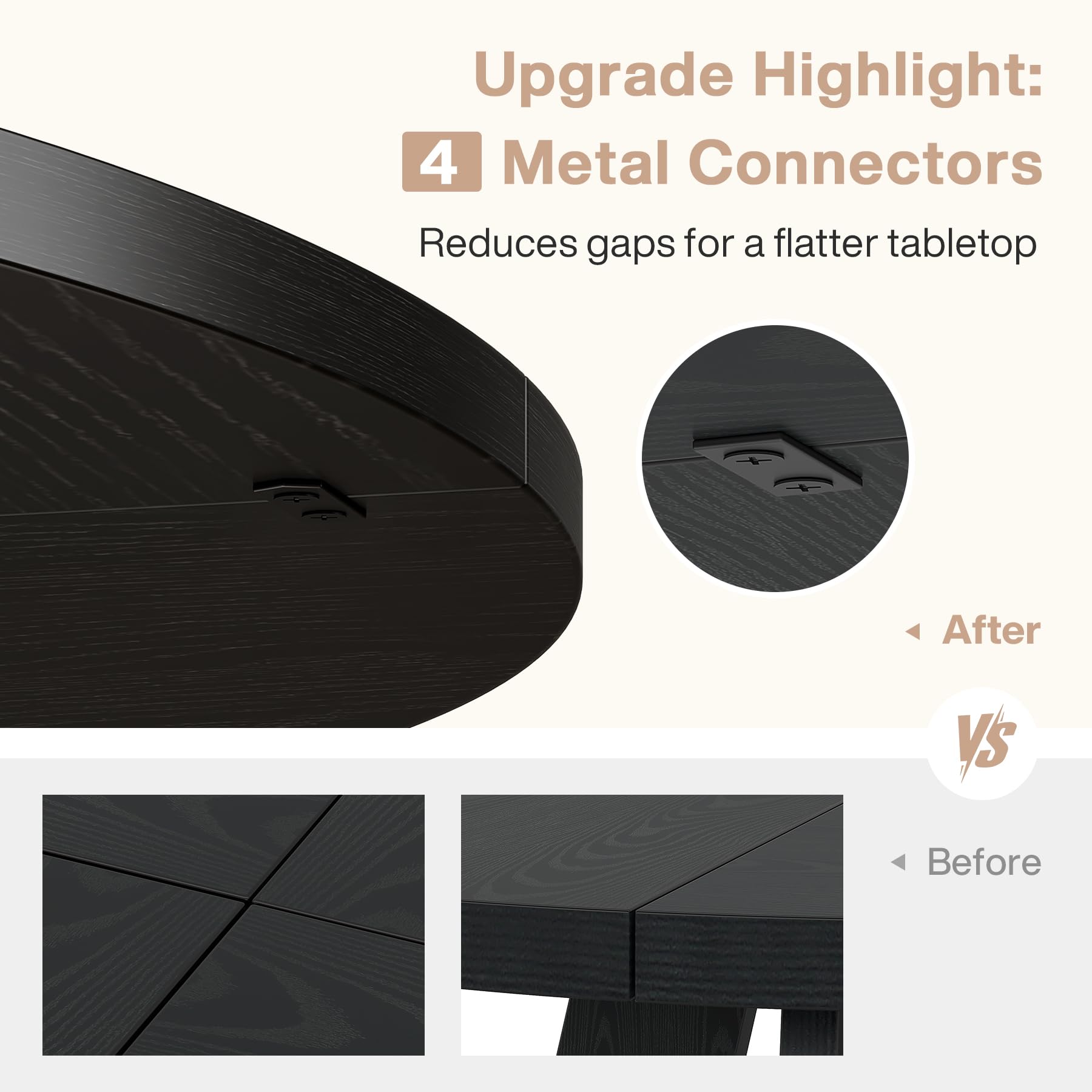 Tribesigns LWFD-XK00741 Dining-Tables - View #4