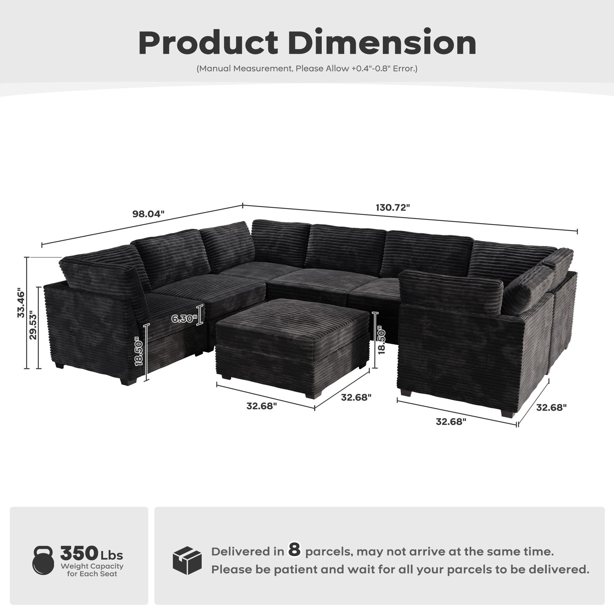 Ovios OYOYO430-F Sofas-Loveseats - View #6