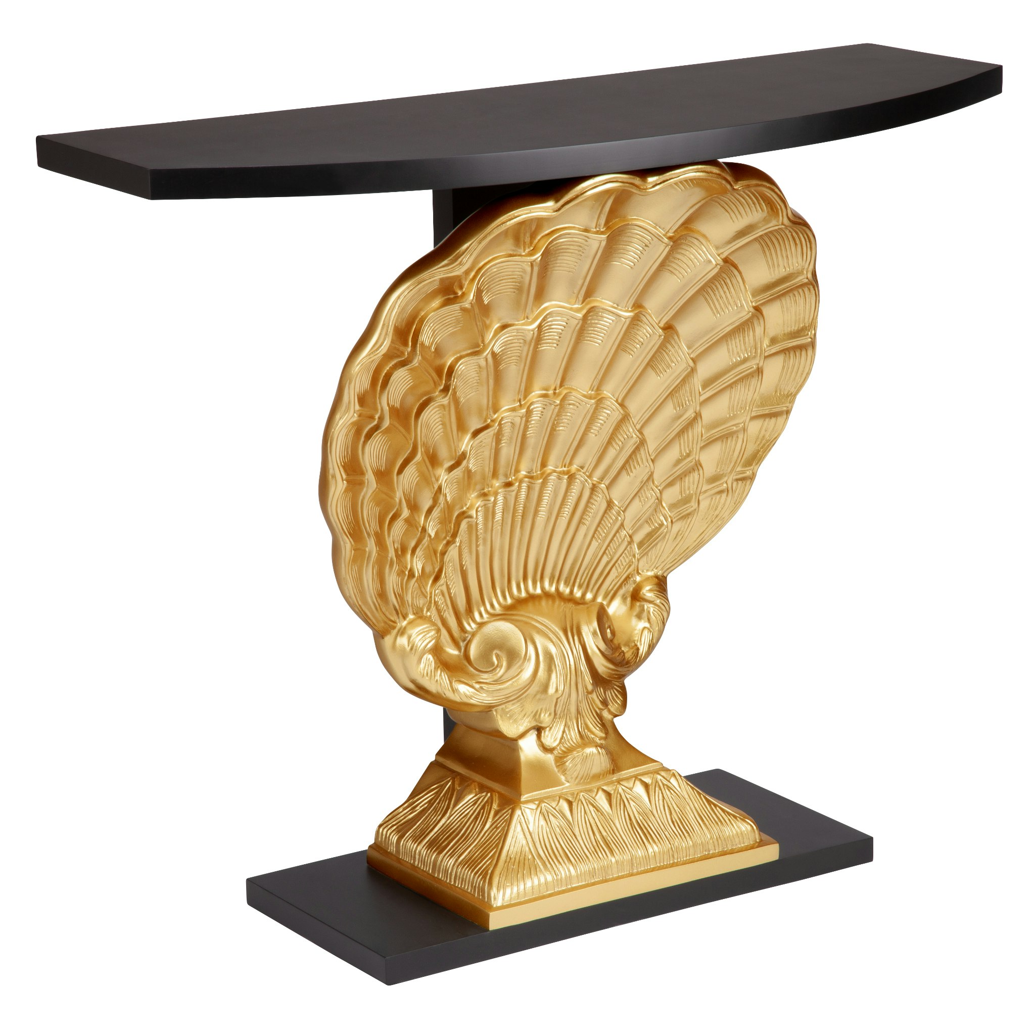 Design Toscano NE170209 Midcentury Black Console table