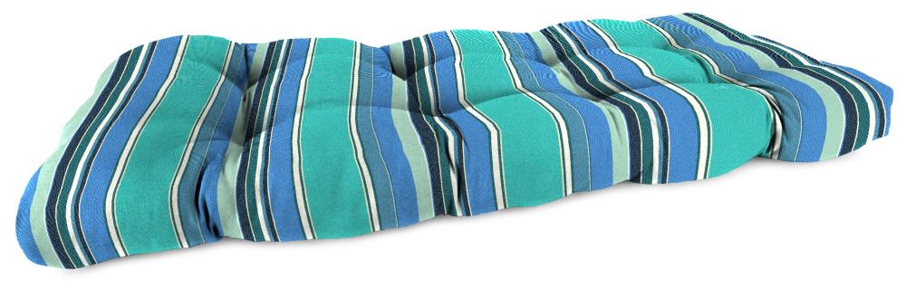 Jordan Manufacturing Outdoor Wicker Settee Cushion Sunbrella Dolce