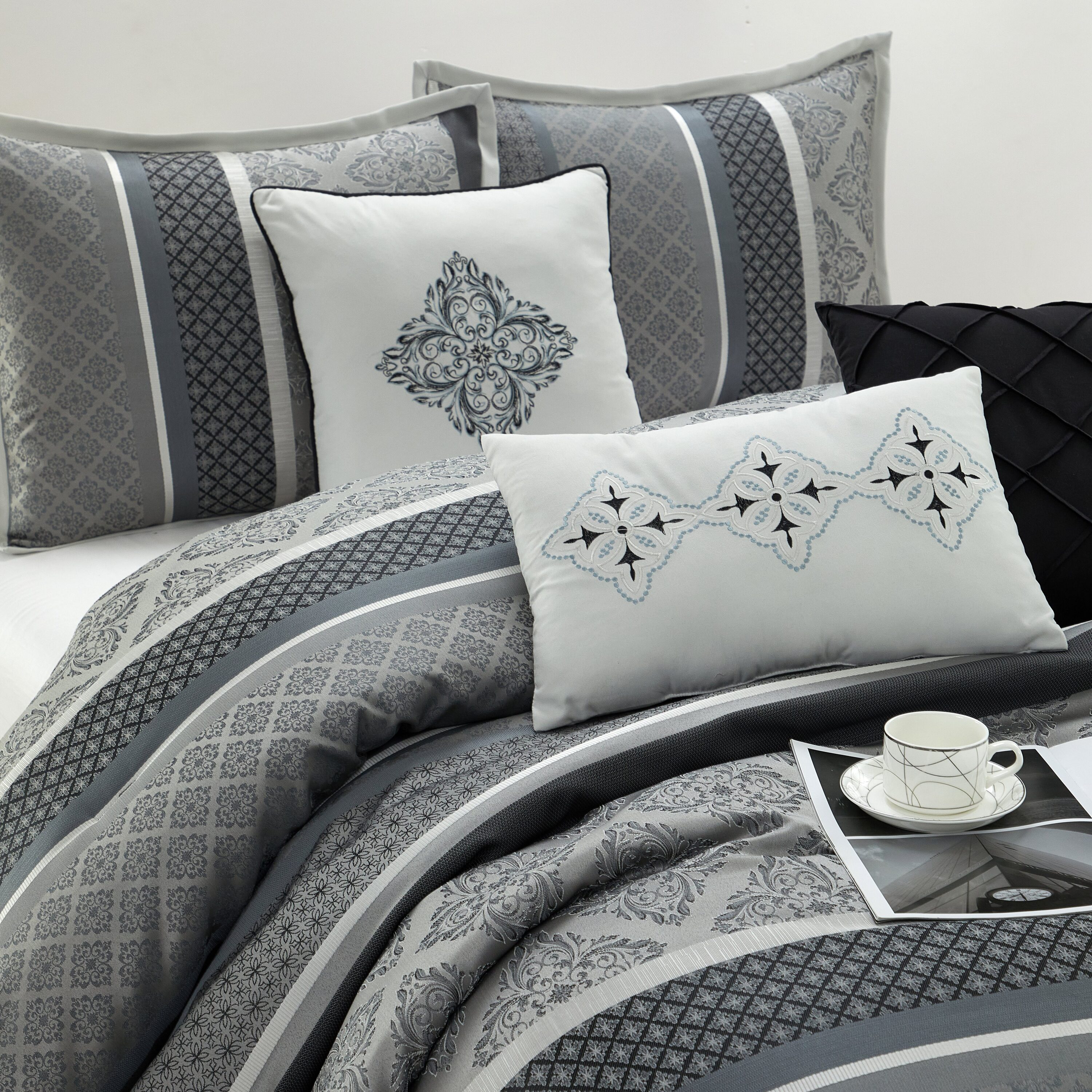 Nanshing TEFIA7-CK-GREY bedding - View #2