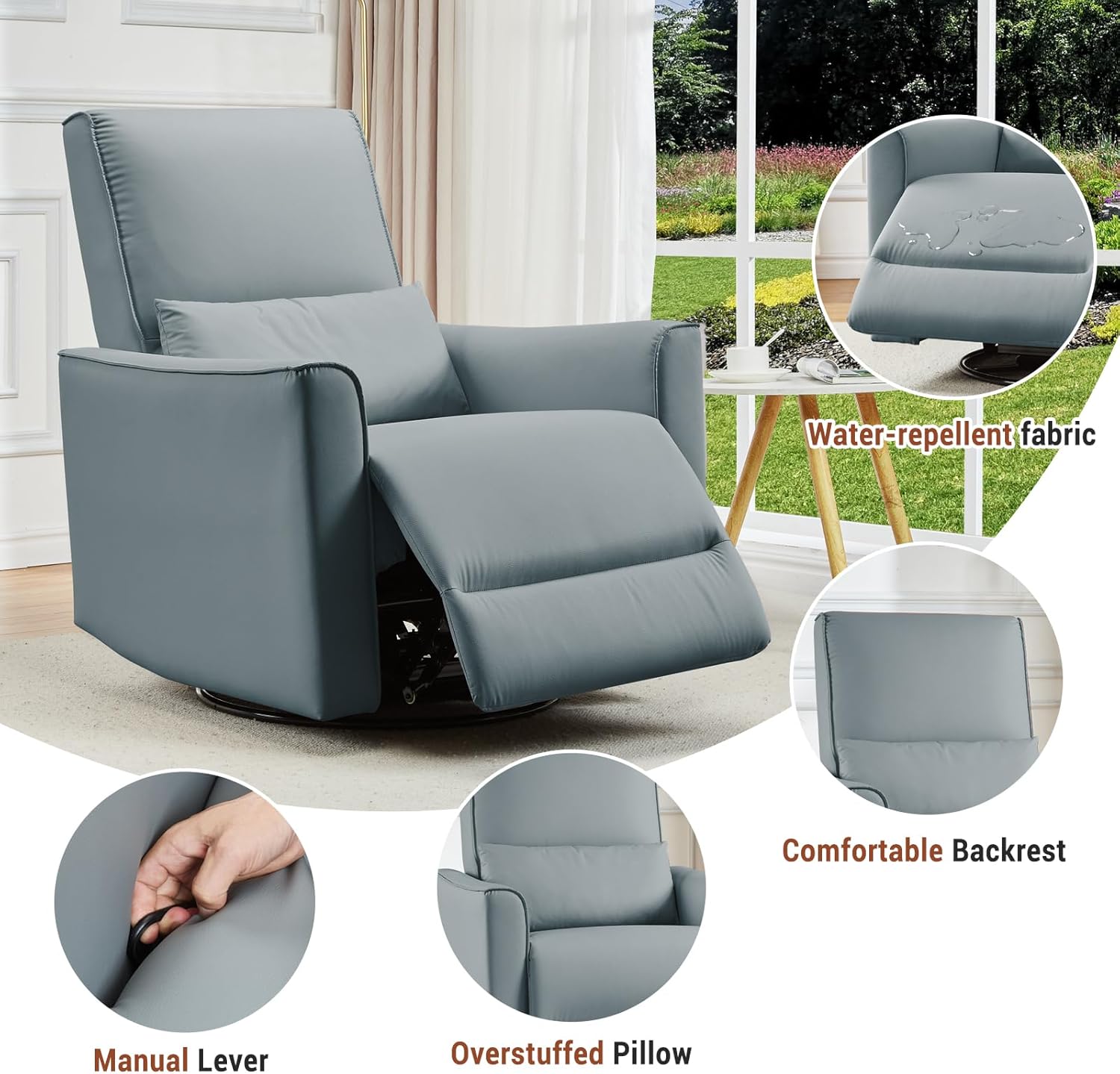 GAOMON GVPDWOZSOQS3C5NB2 recliners - View #6