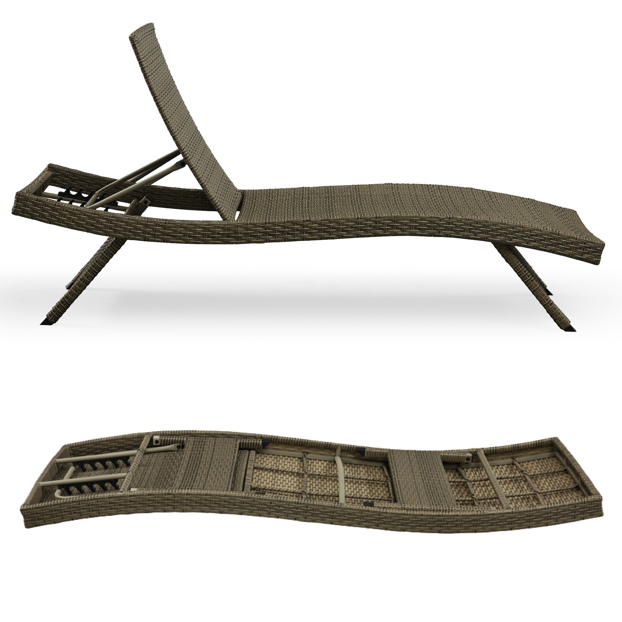 EDYO LIVING HYLS03-NAT Patio-Chairs - View #3