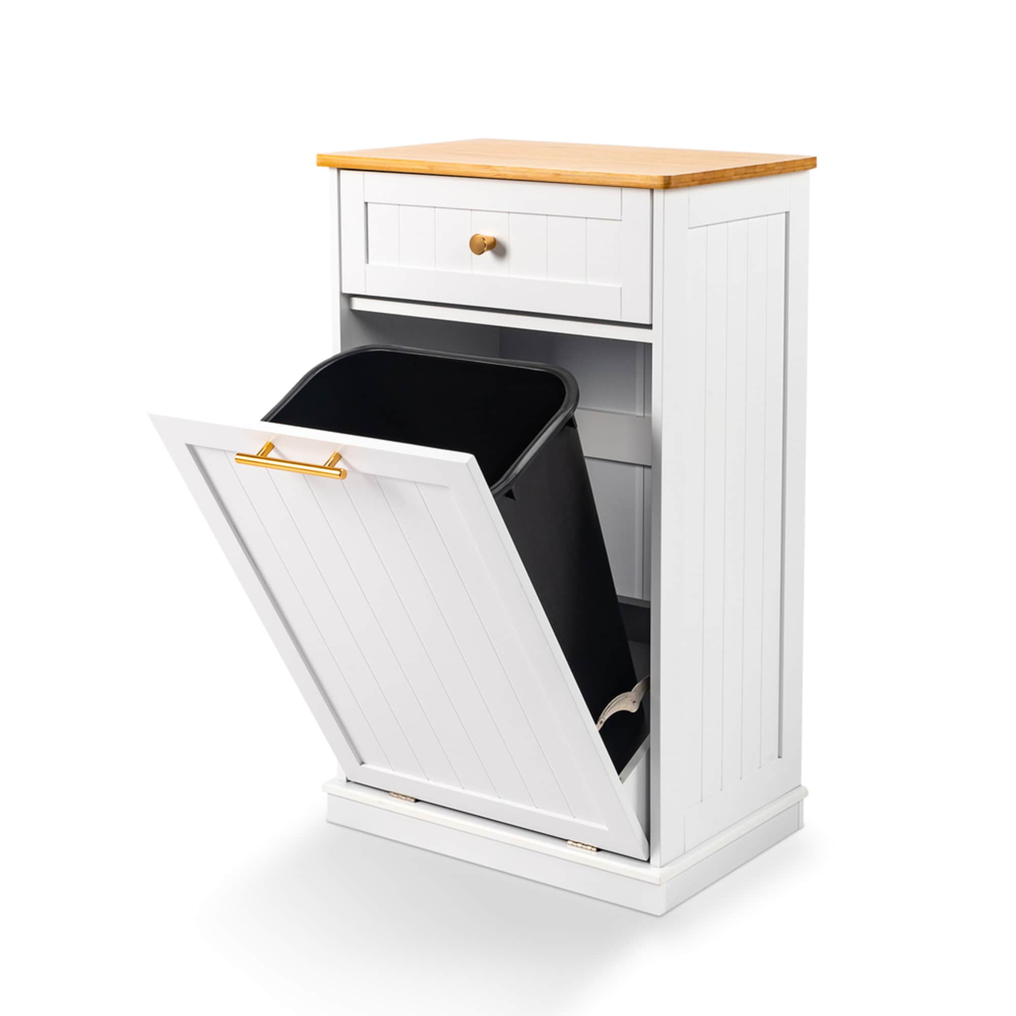Winado LO1G52001284 Contemporary/Modern White Kitchen hutch