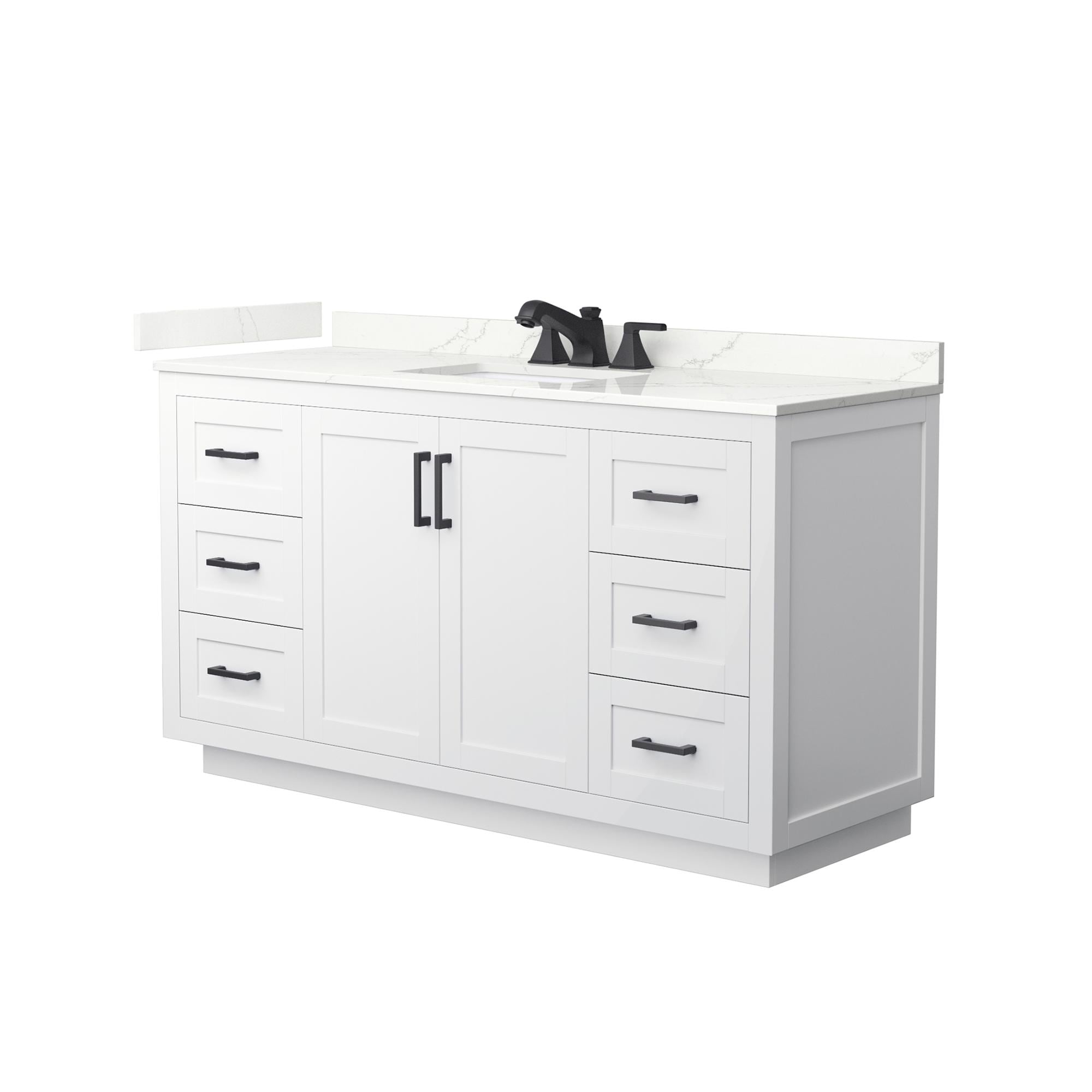 Wyndham Collection WCF292960SWBGTUS3MXX Bath-Vanity-Combo - View #2