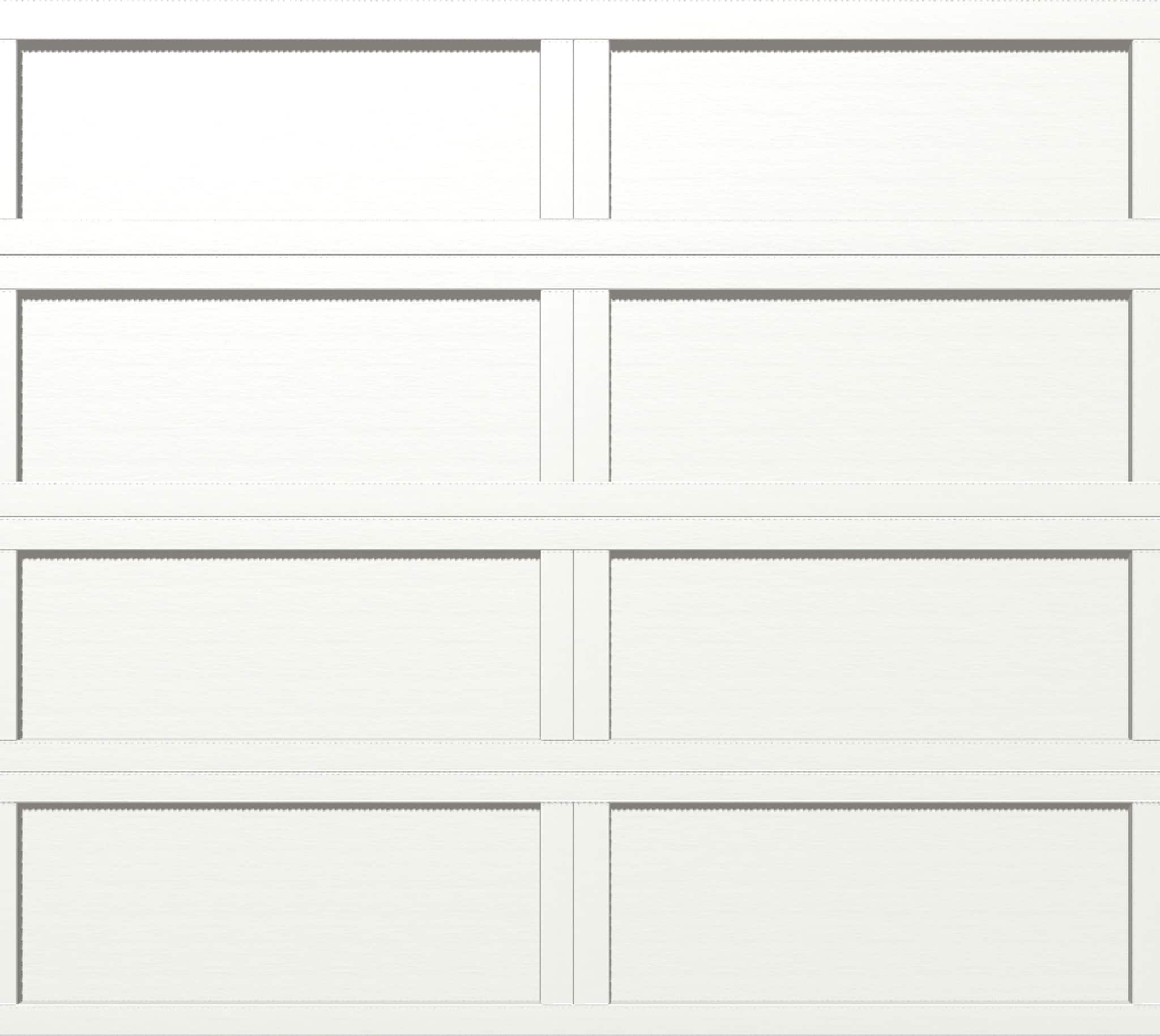 Wayne Dalton WD9405WSW87 Classic Steel Model 9405 8-ft x 7-ft Insulated White Single Garage Door