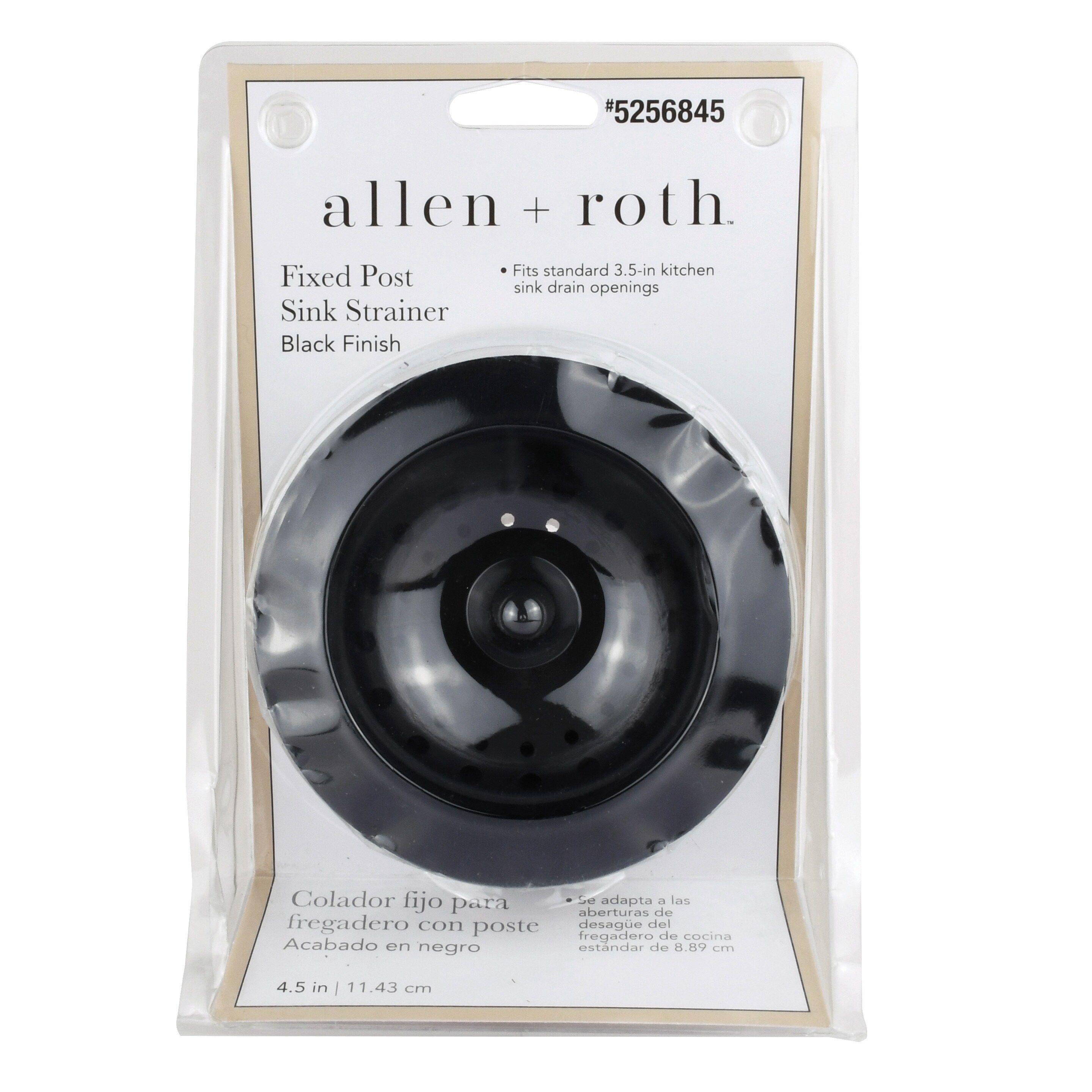 allen + roth KY-1001BLK Kitchen-Sink-Strainers - View #6