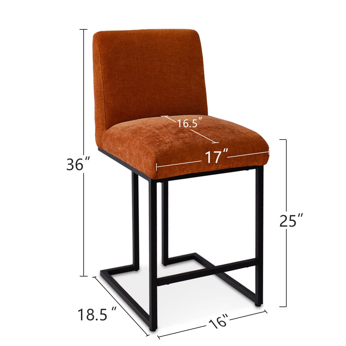 Maison Boucle MASON-COUNTER-TERRA2 stools - View #3