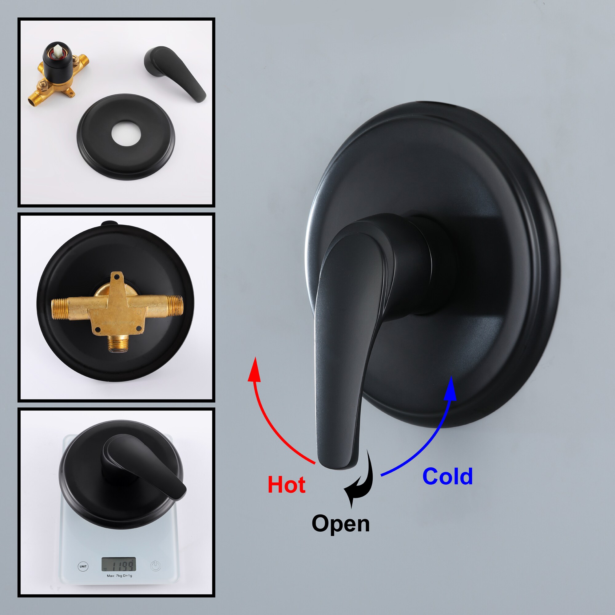 Nestfair SMD8011B Tub-Shower-Faucets - View #4