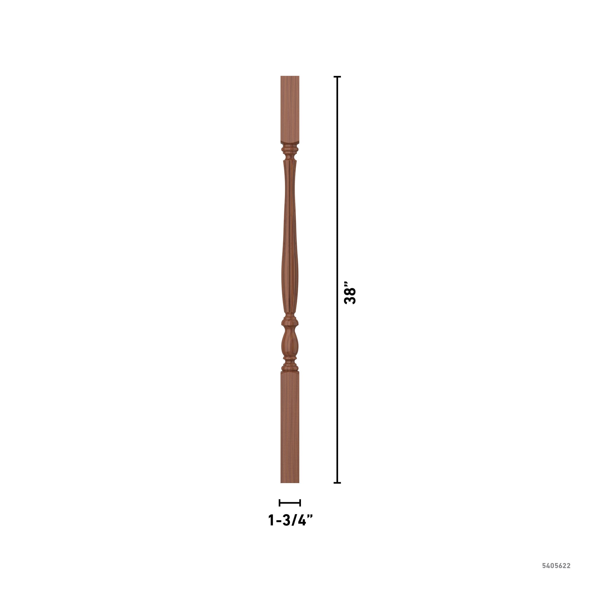 L.J. Smith Stair Systems LJF-2905-C 38 Interior-Stairpart-Balusters - View #4