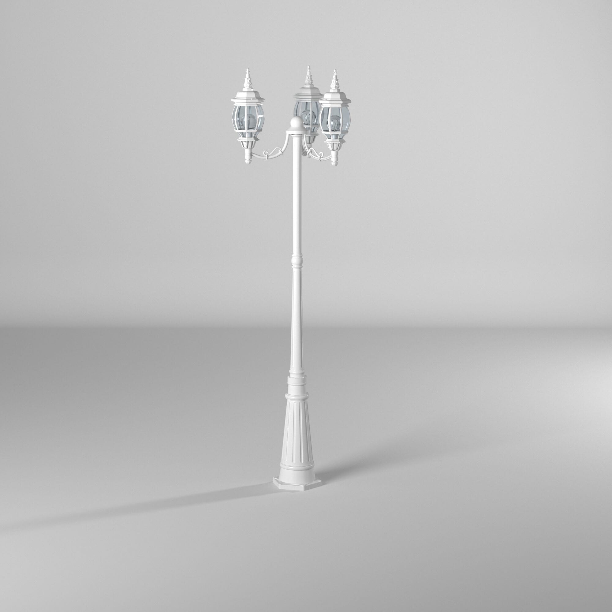 Designers Fountain 1923-WH Complete-Post-Lights - View #3