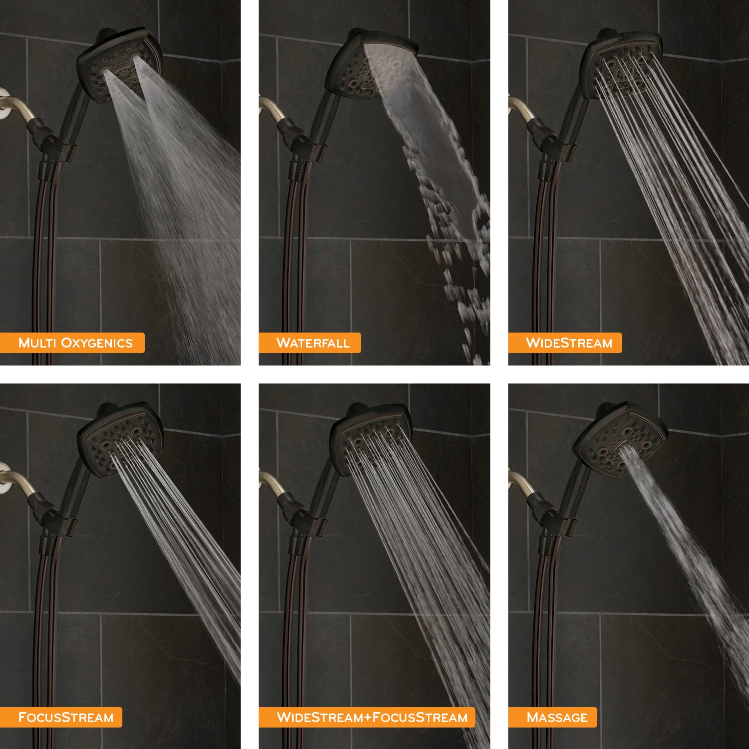 Oxygenics 55989 Fixed-Showerhead - View #3