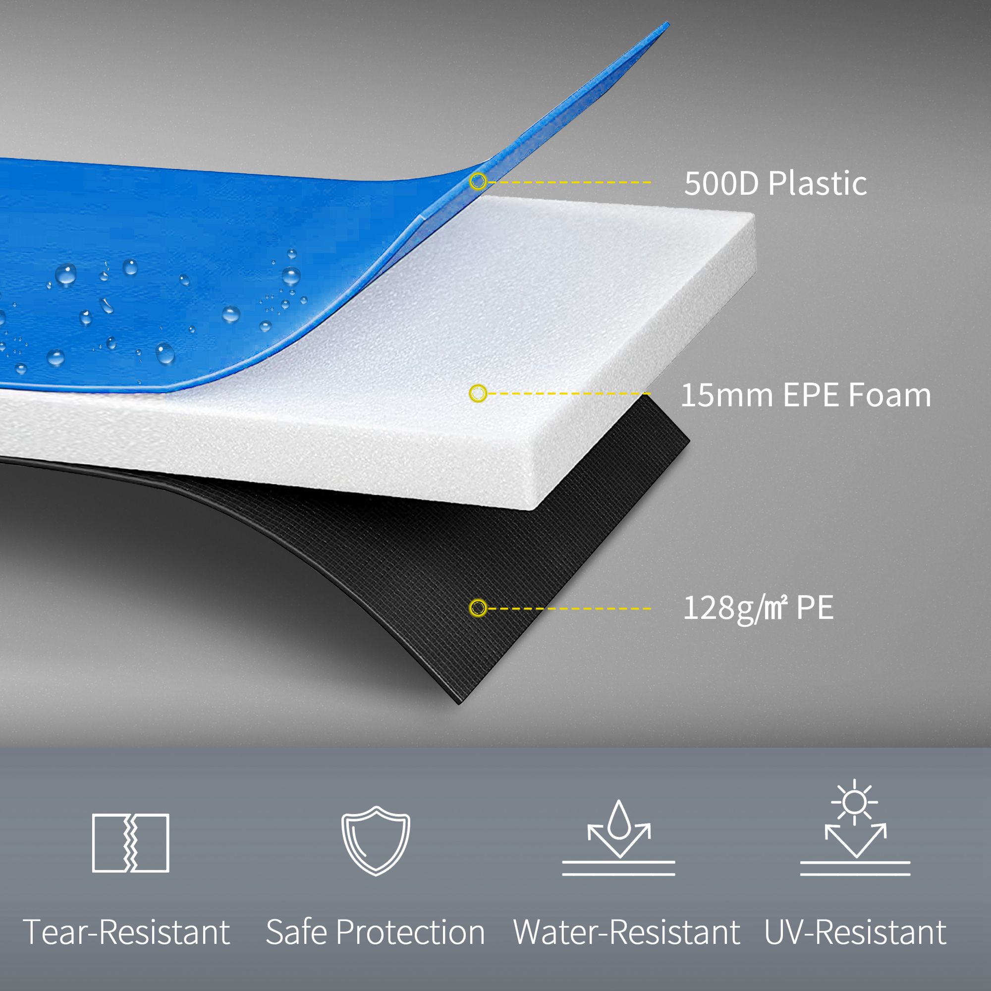LUXEYARD DS-X-225-TPL05 trampolines - View #3