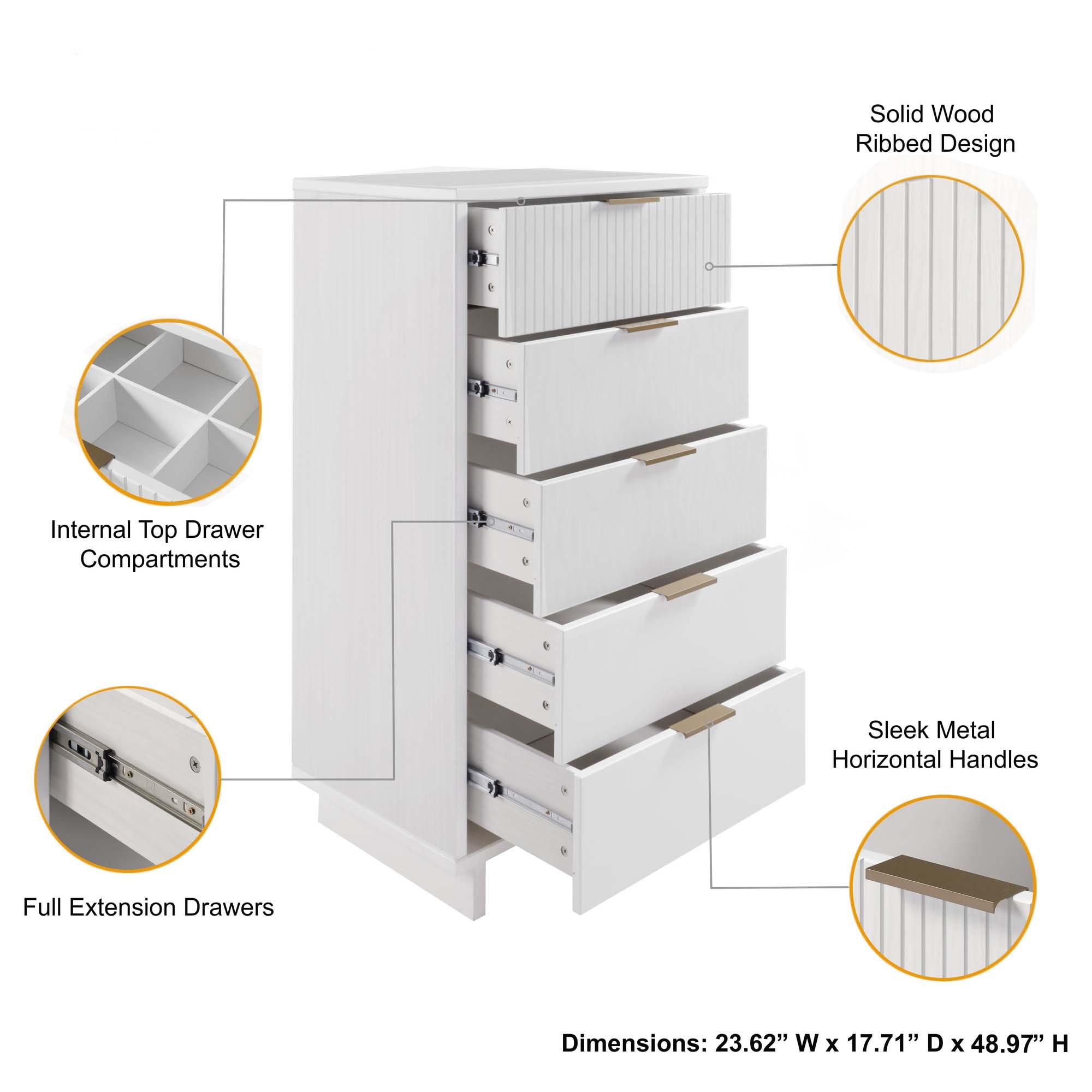 Manhattan Comfort DR-5001 dressers - View #4