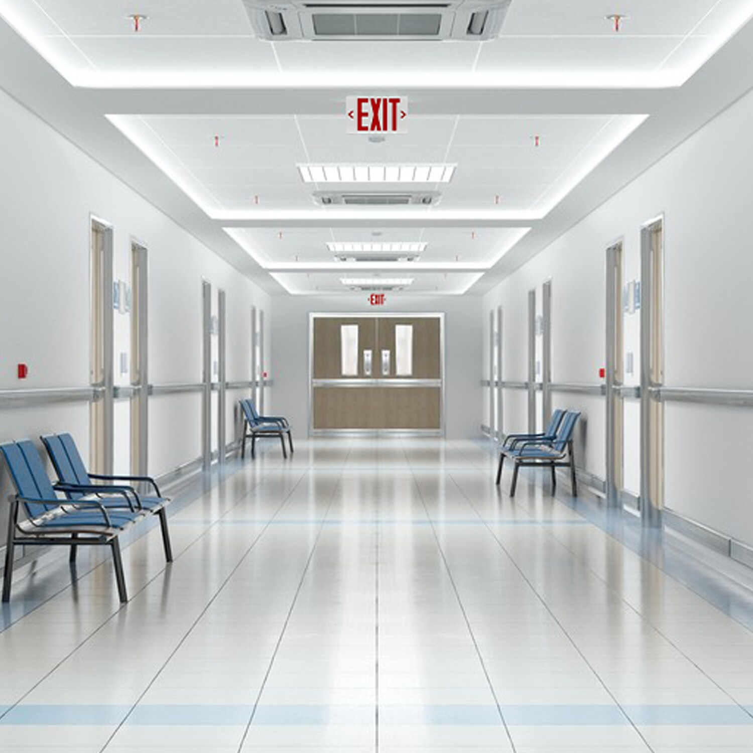 LED One LOC-EXIT-1WRLW Emergency-Exit-Lighting - View #3