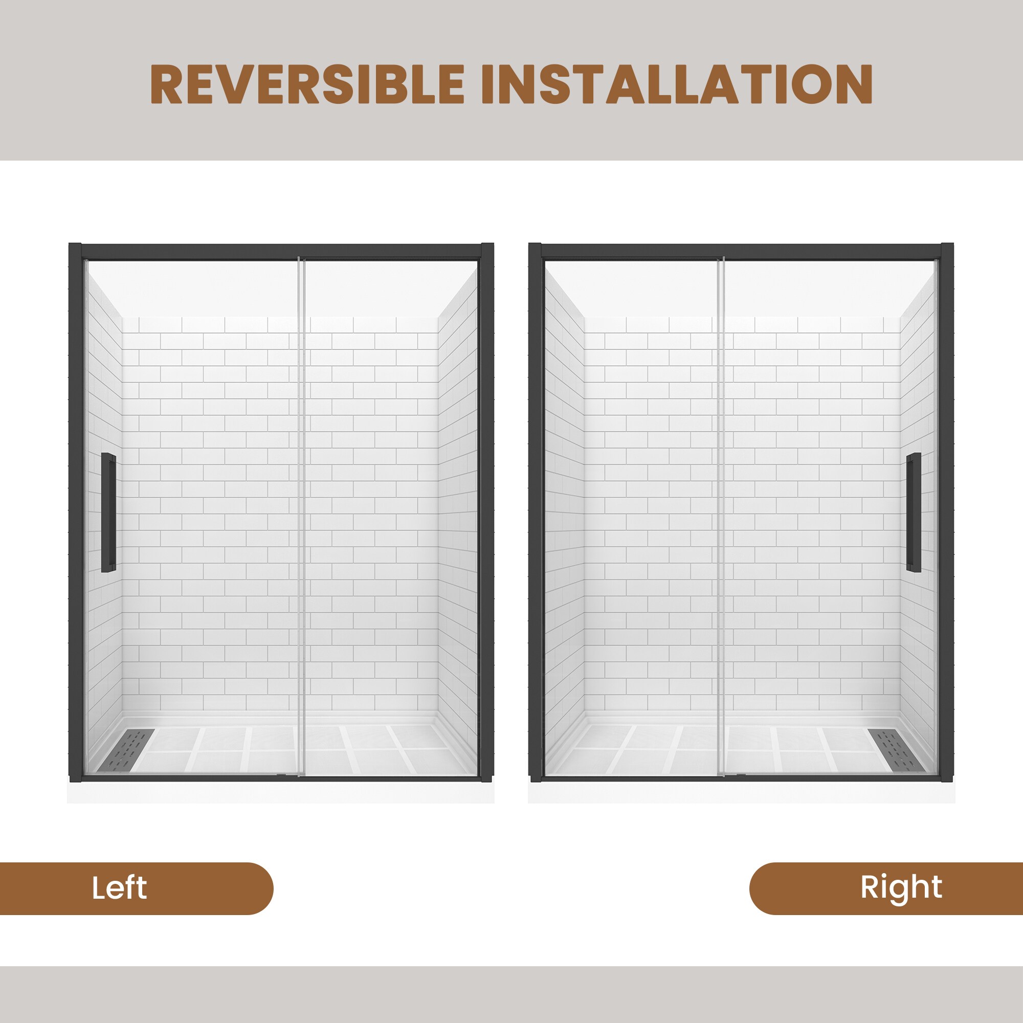CASAINC CABR1303MB10R15 Alcove-Shower-Kit - View #6