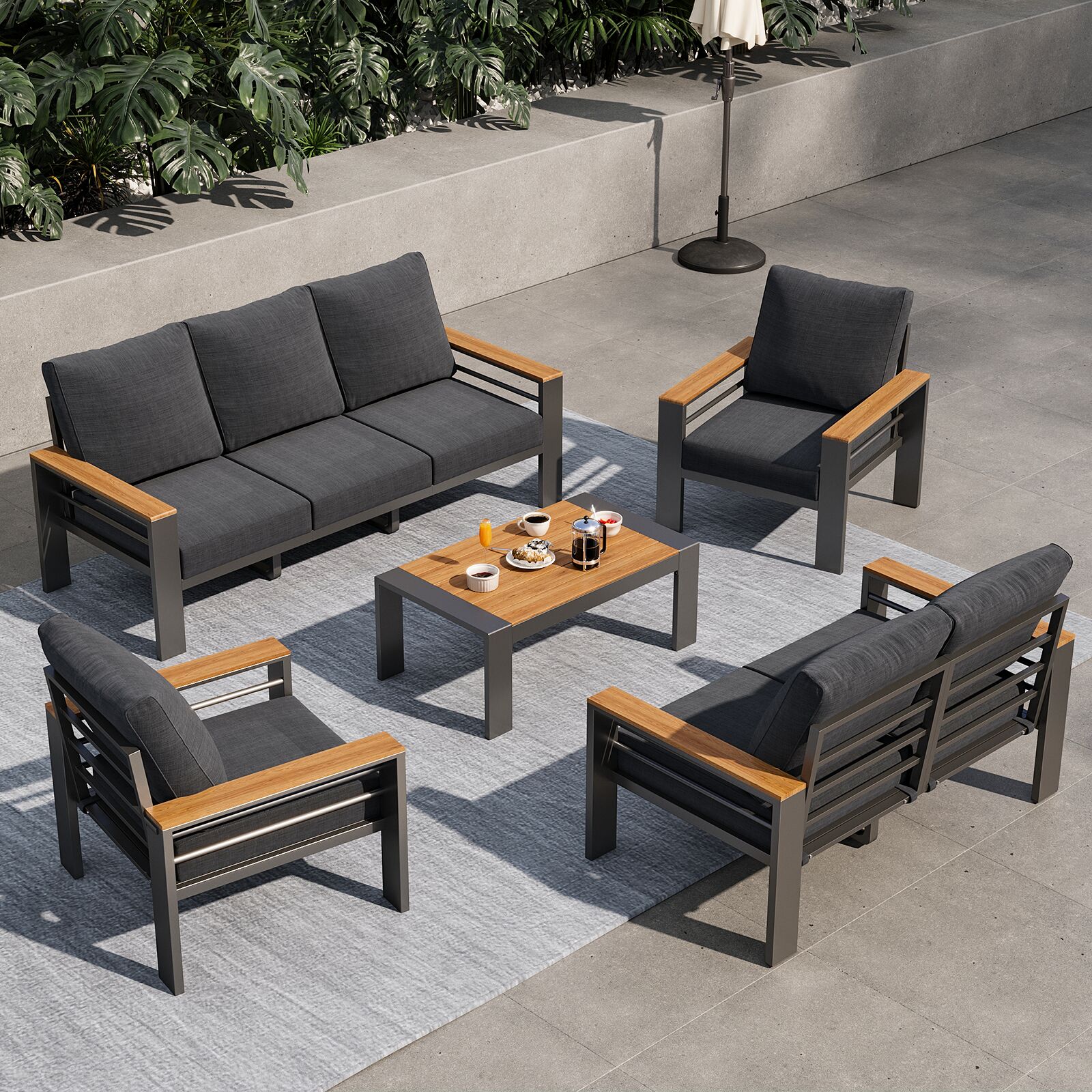 AOXUN PA-13001 Patio-Conversation-Sets - View #7