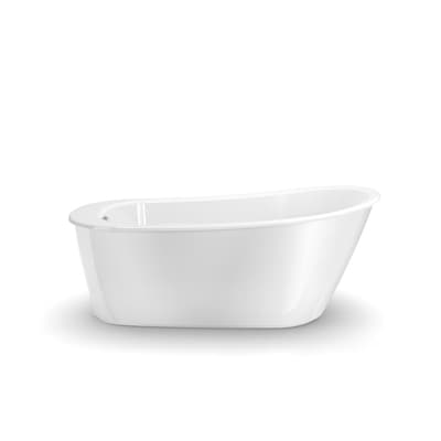 Maax Sax 32 In W X 60 L White, Free Standing Bathtubs Under 60 Inches