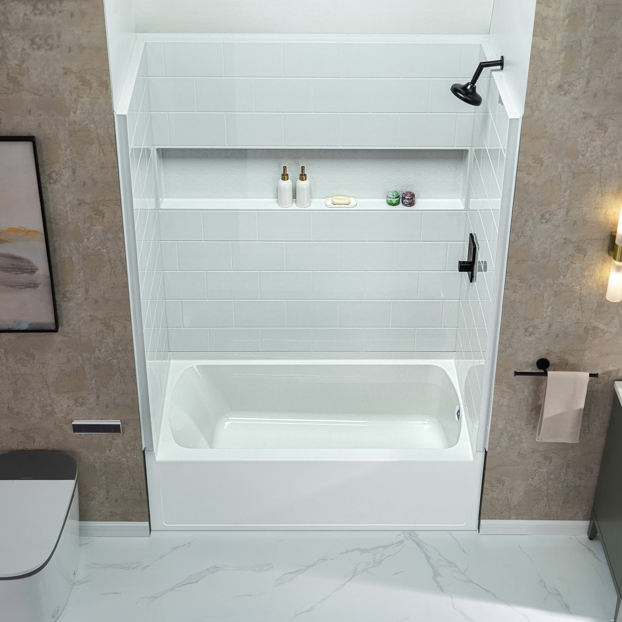Woodbridge LSWP122 Bathtub-Wall-Surrounds - View #3