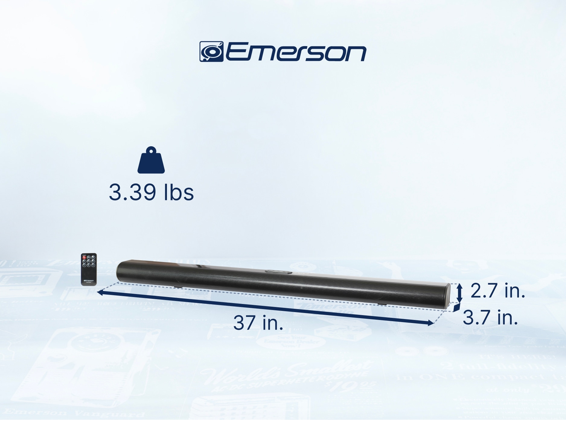 Emerson EHS-2002 Sound-Bars - View #3