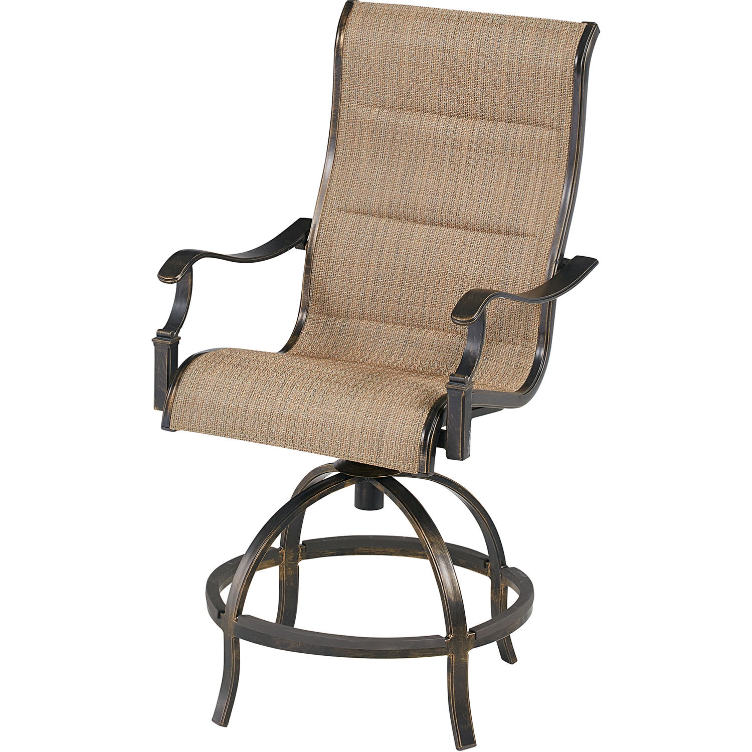 Hanover MONDN7PCPDBR-C-TAN Patio-Dining-Sets - View #7
