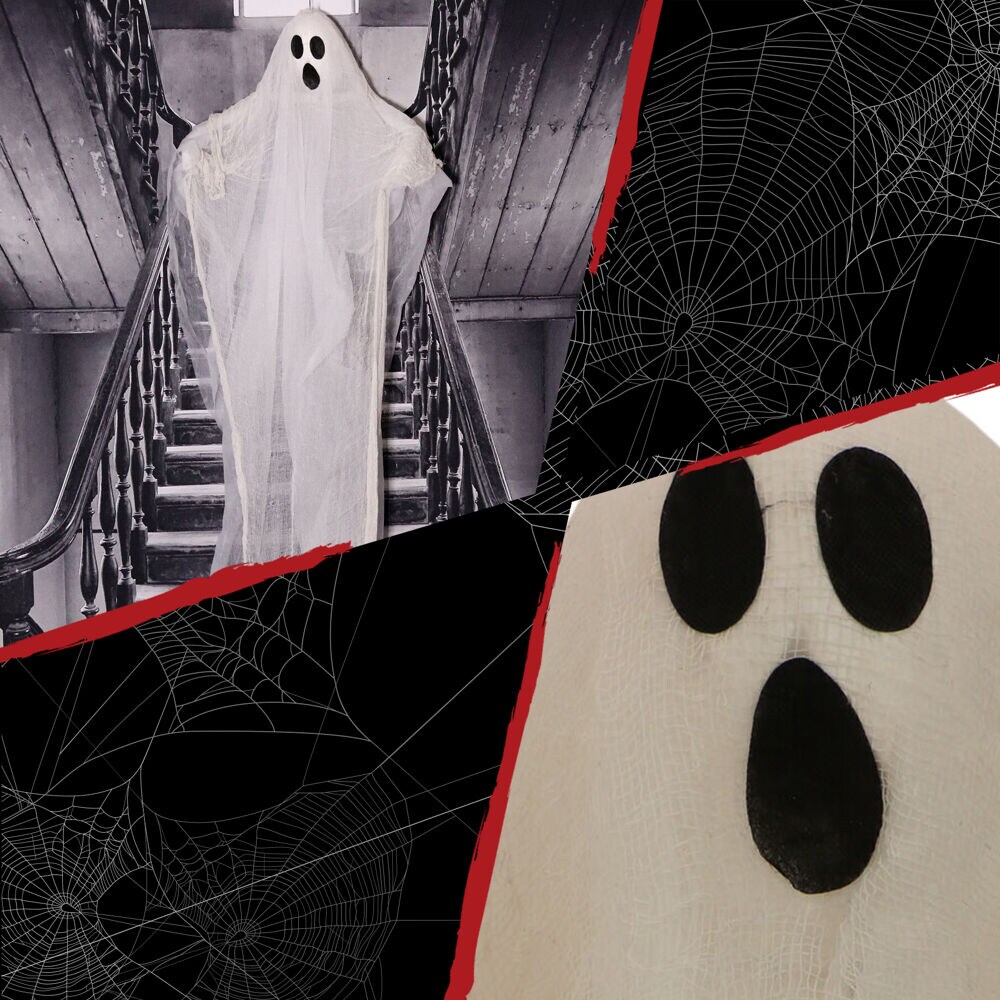 6FT Floating Ghost Halloween Decoration