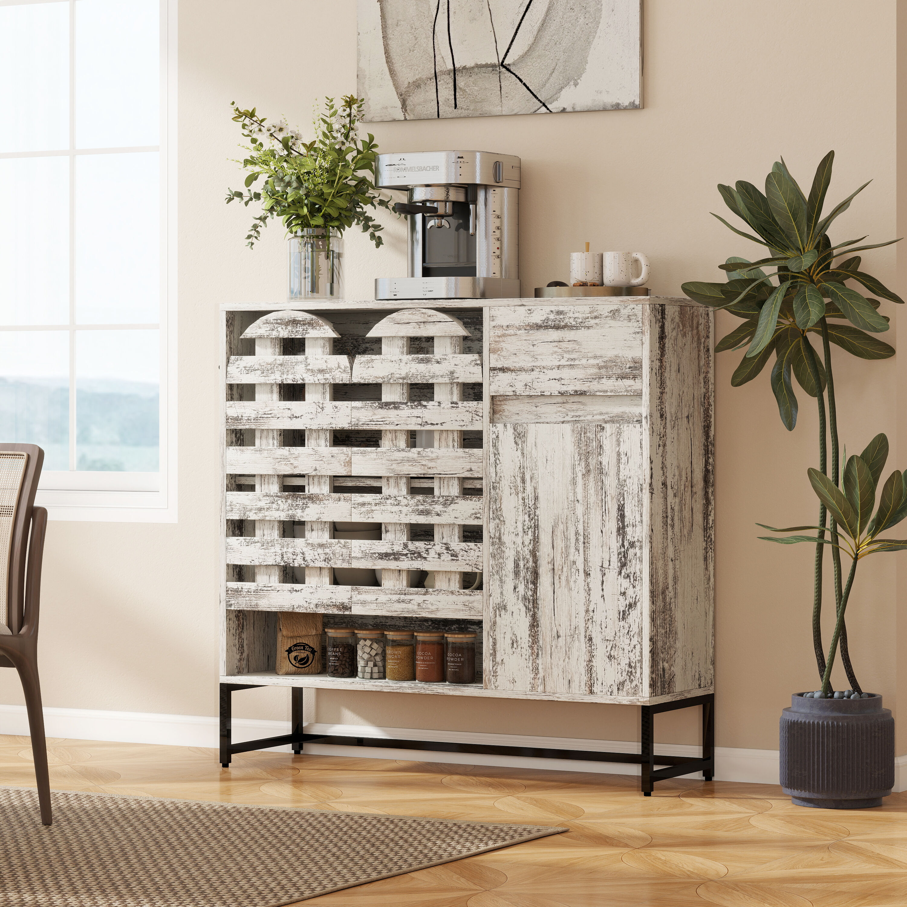 SINOFURN SYA330143BK Dining-Kitchen-Storarge - View #7