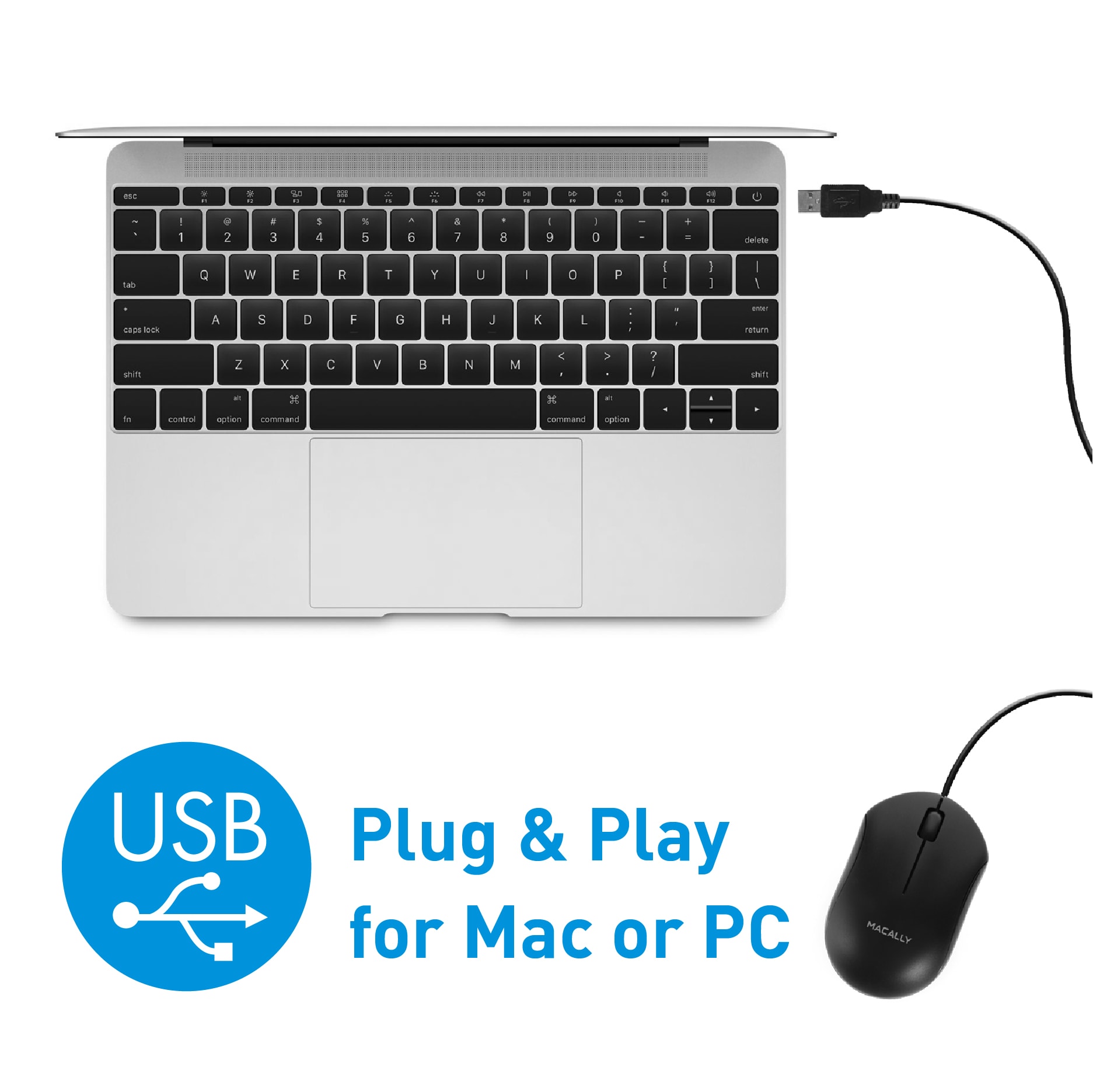 Macally QMOUSEB Computers-Peripherals - View #6