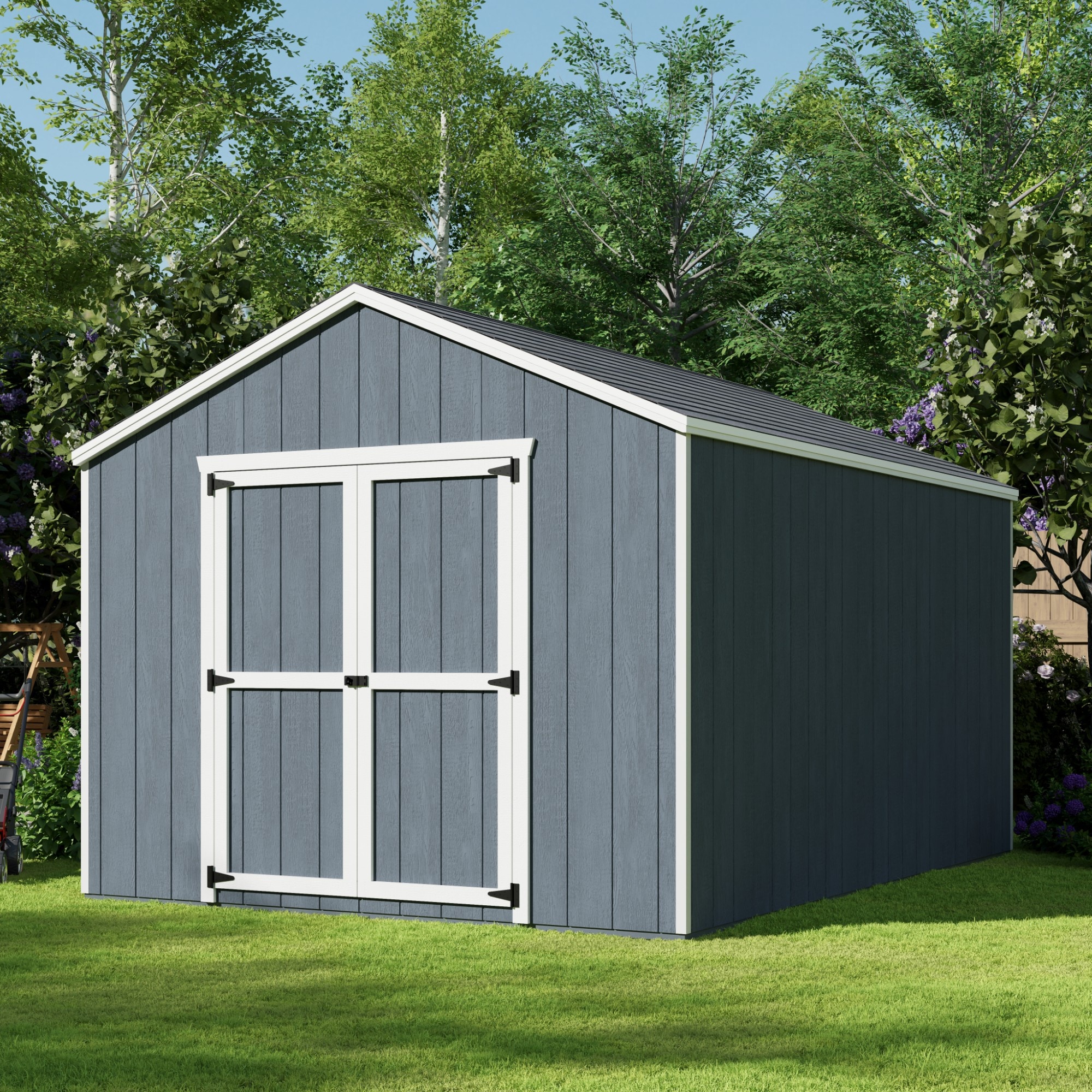 Little Cottage Co 10X14 VGS-PC Wood-Storage-Buildings - View #2