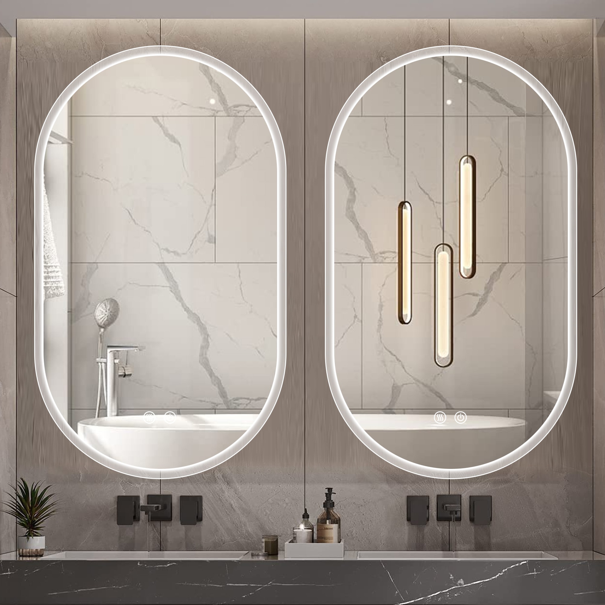 AAZJ JKF-MU04-2436SF1 Framed-Bath-Mirrors - View #19