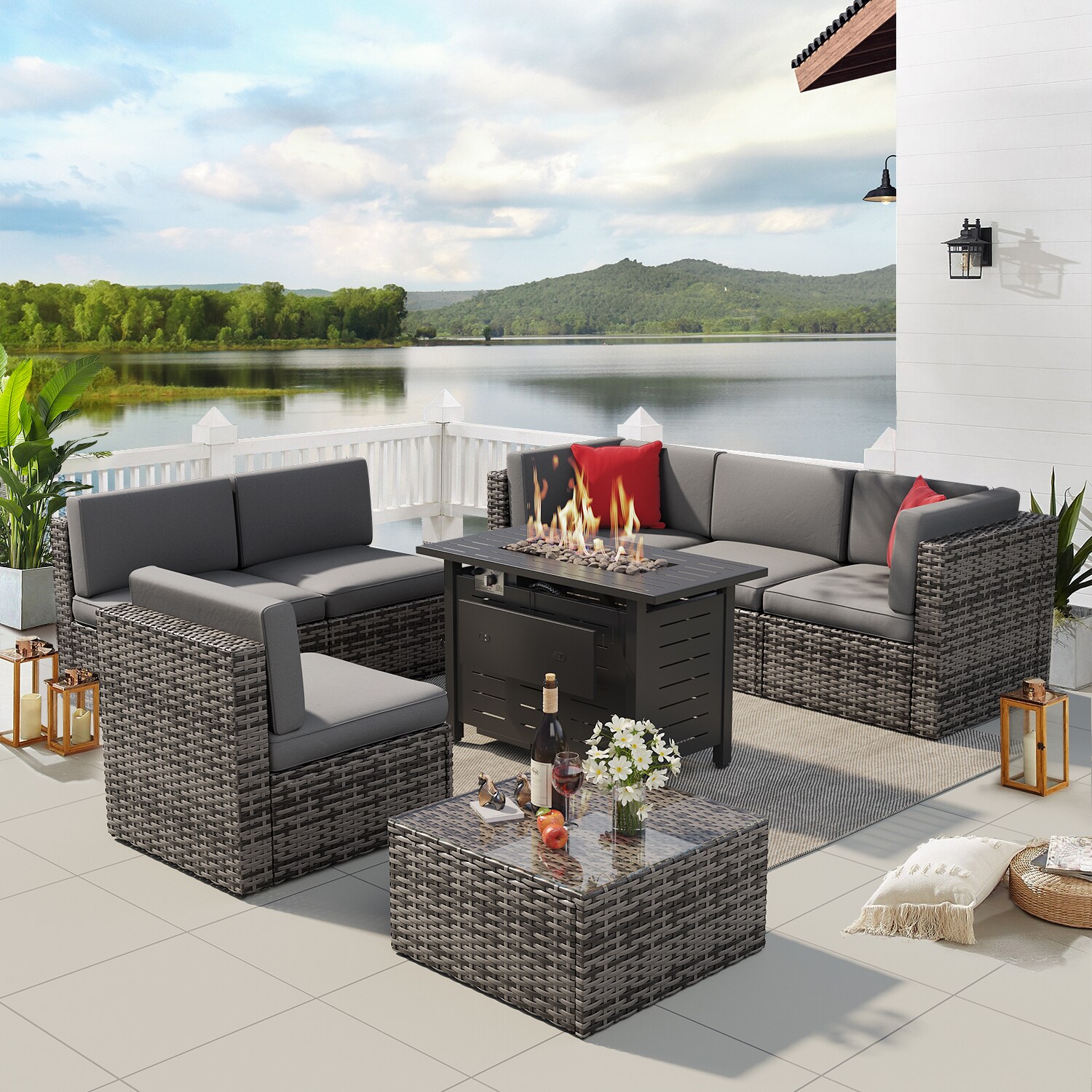 Bapipro BP3508G19 Patio-Conversation-Sets - View #2