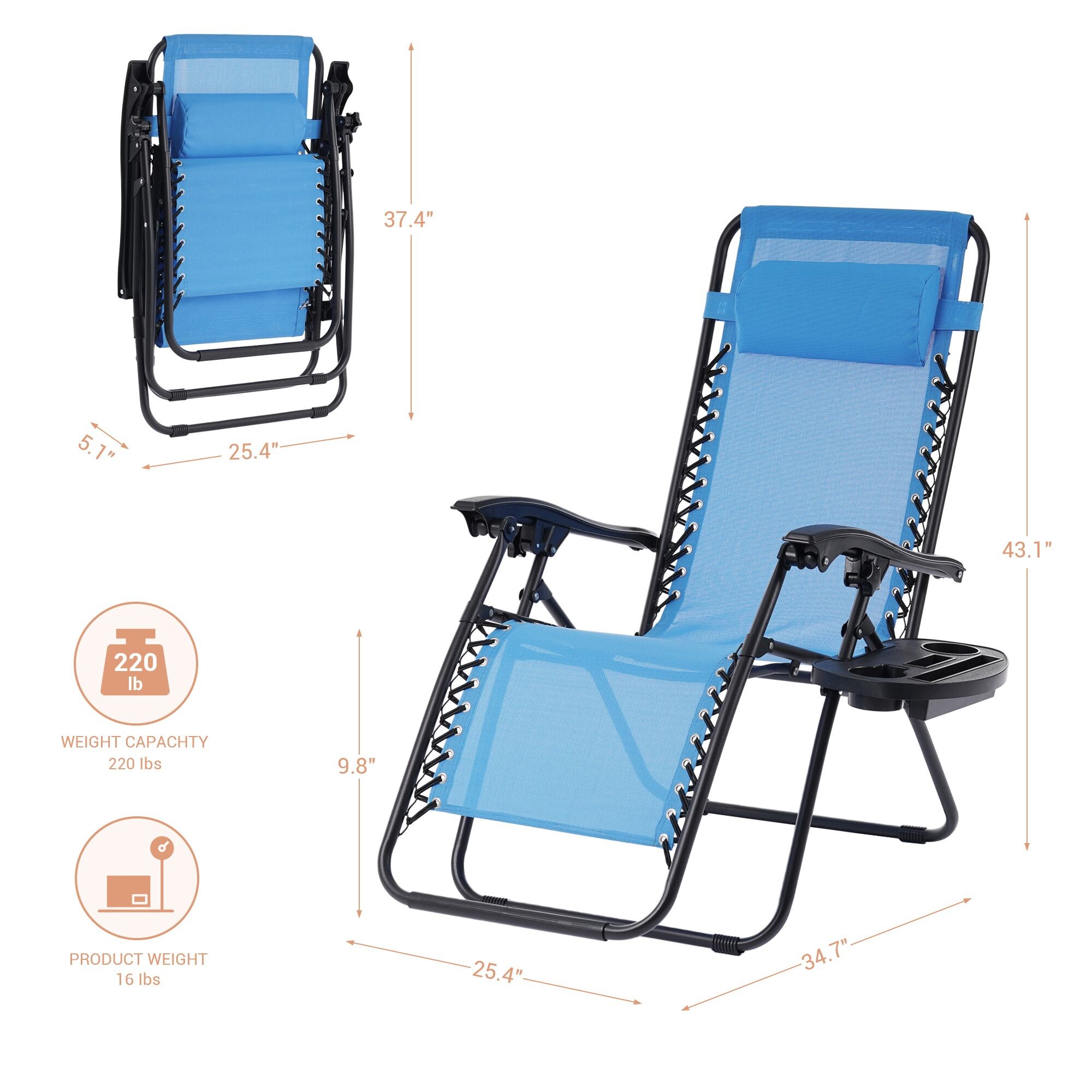 ACEGOSES LW-LF002LB Patio-Chairs - View #7