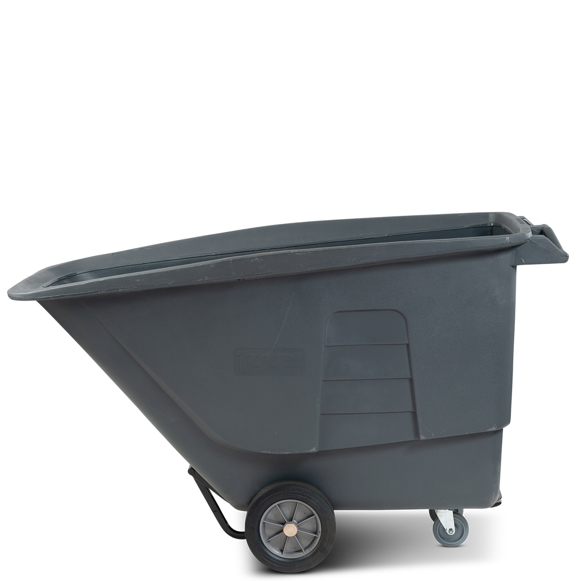 Toter UT110-00IGY 1 Cubic Yard 1,200 lbs. Capacity Standard Duty Tilt Truck - Gray