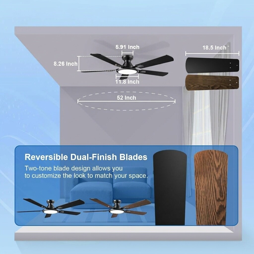 Oyezvary LOZ1427E95 Ceiling-Fans - View #7