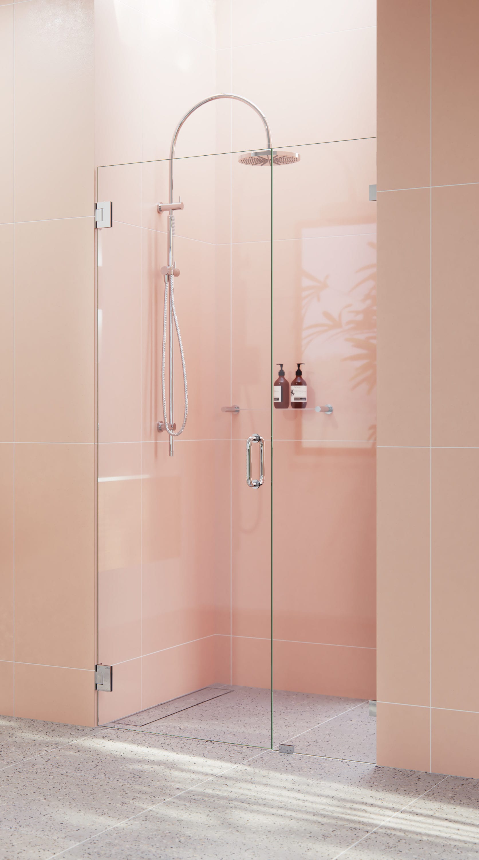 Glass Warehouse GW-WH-43-25-CH Shower-Doors - View #2