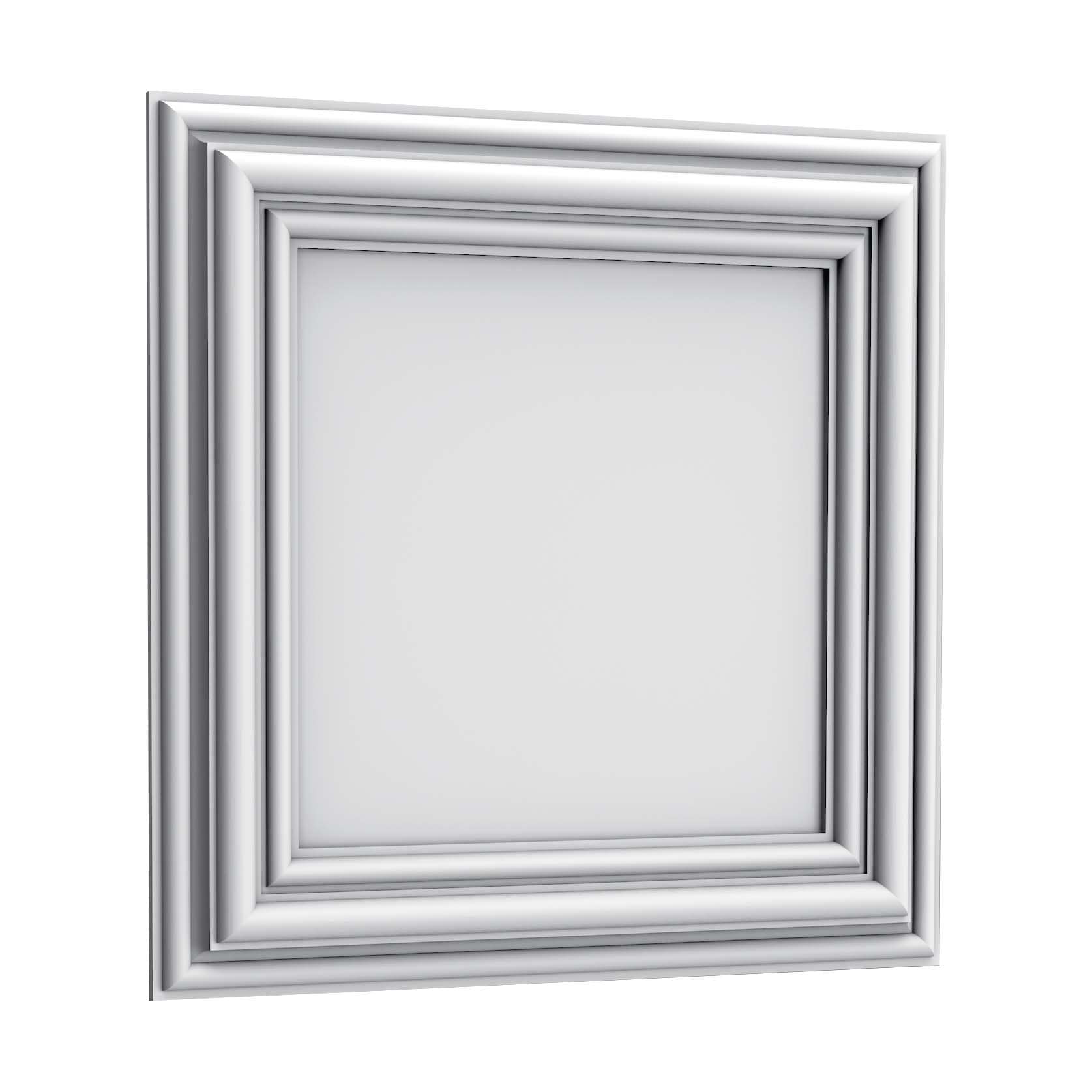 Orac Decor W121 Panel Moulding 19.75-in x 1.645-ft White Primed Polyurethane Wall Panel Moulding